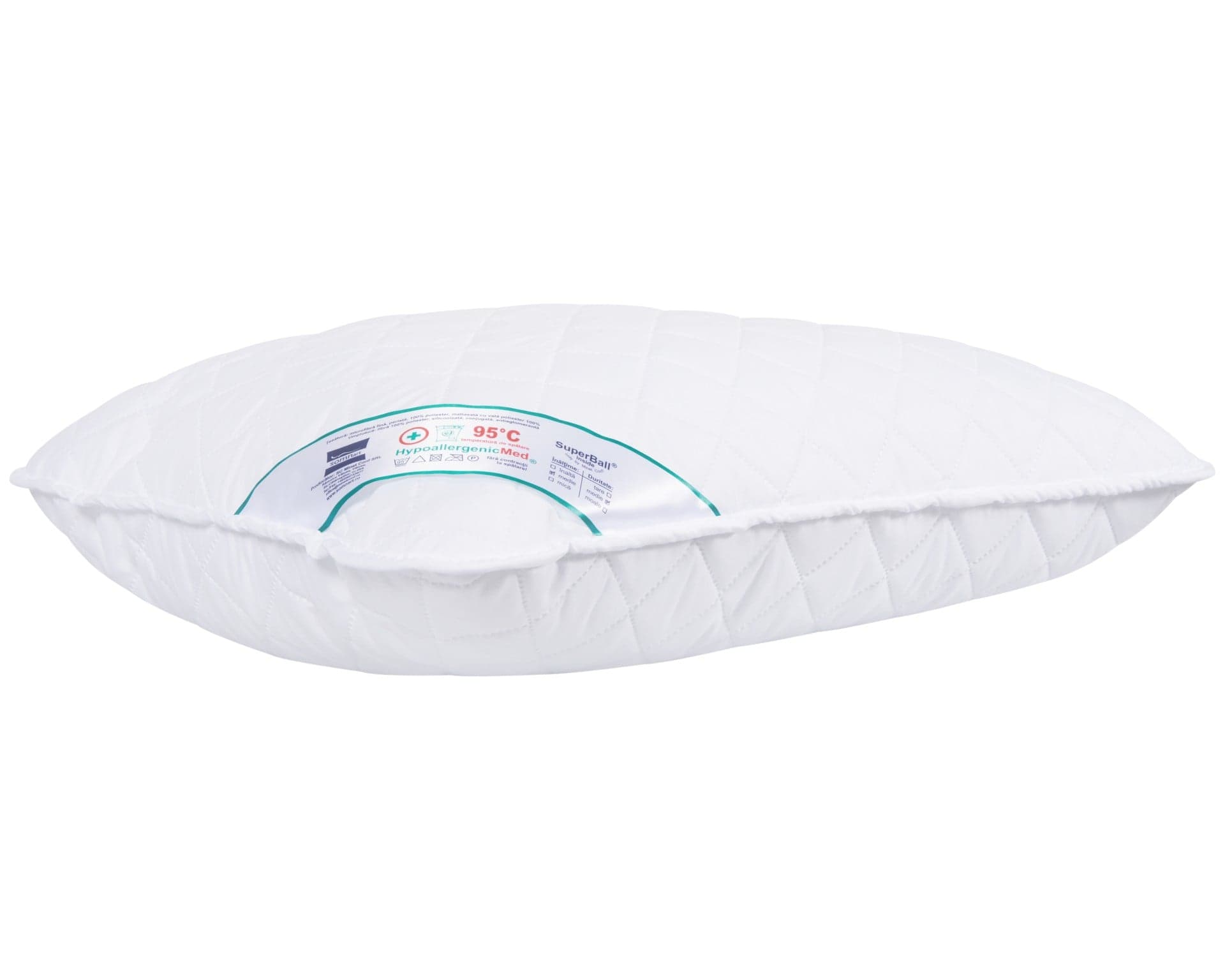 Perna Somnart HypoallergenicMed, lavabila la 95°C, 40 x 50 cm - 4