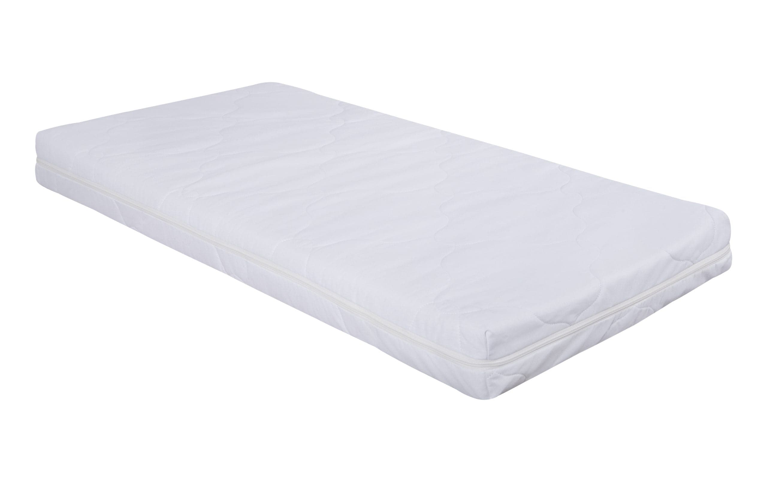 Saltea cu spumă poliuretanică Somnart HypoallergenicMed 70x140, înălțime 10 cm, ortopedică, pentru bebeluși și copii, husă detașabilă, fermitate medie - 12