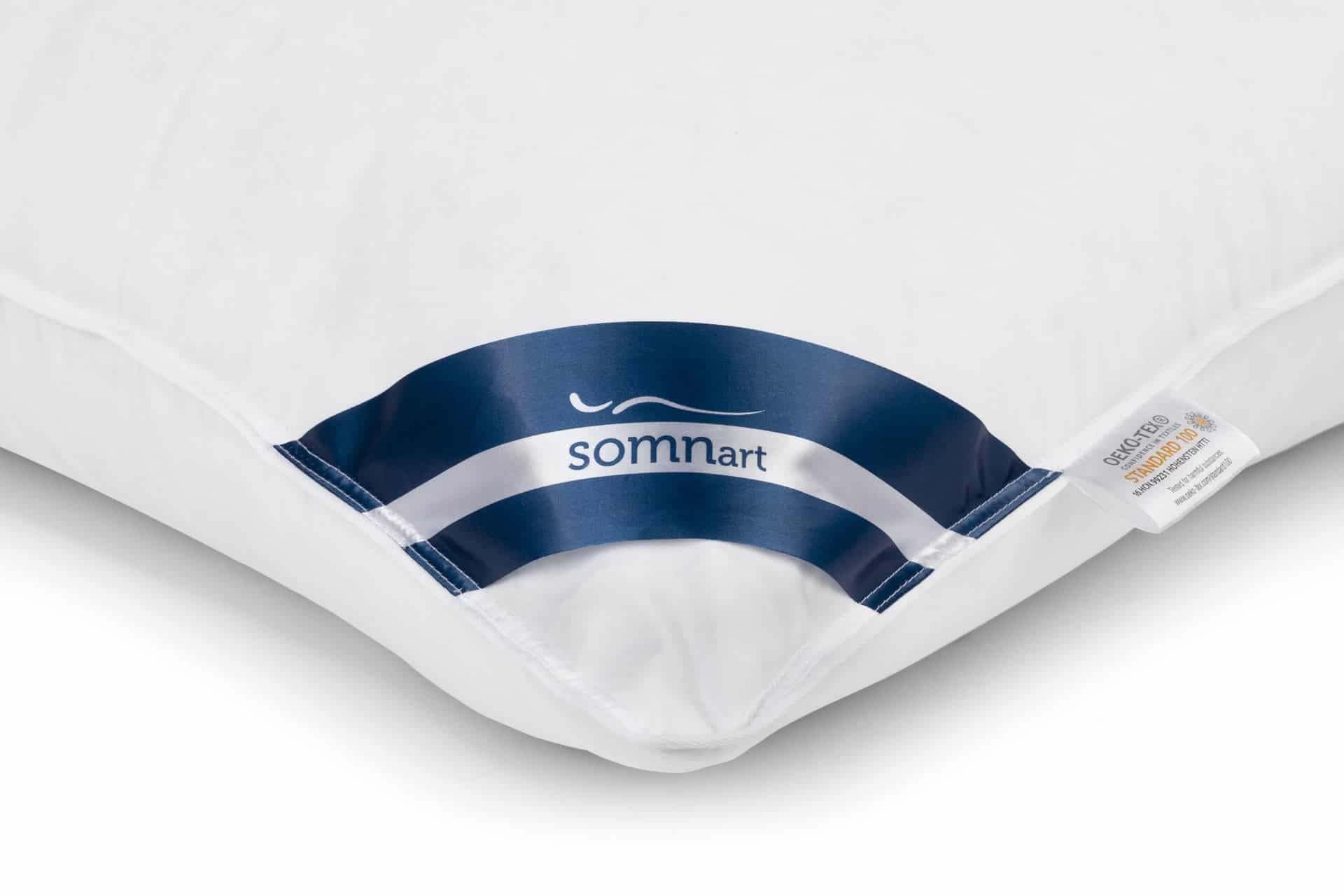 Perna puf si fulgi gasca Somnart, microfibra premium, 50x70 - 8