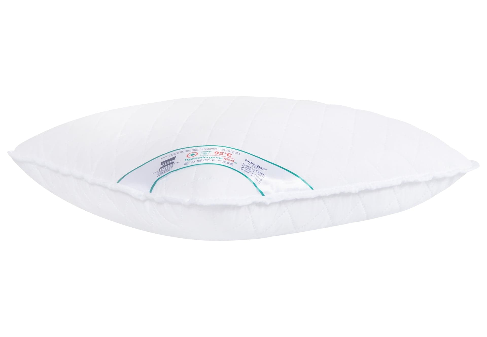 Perna SomnART HypoallergenicMed, lavabila la 95°C - 80 x 80 cm - 3