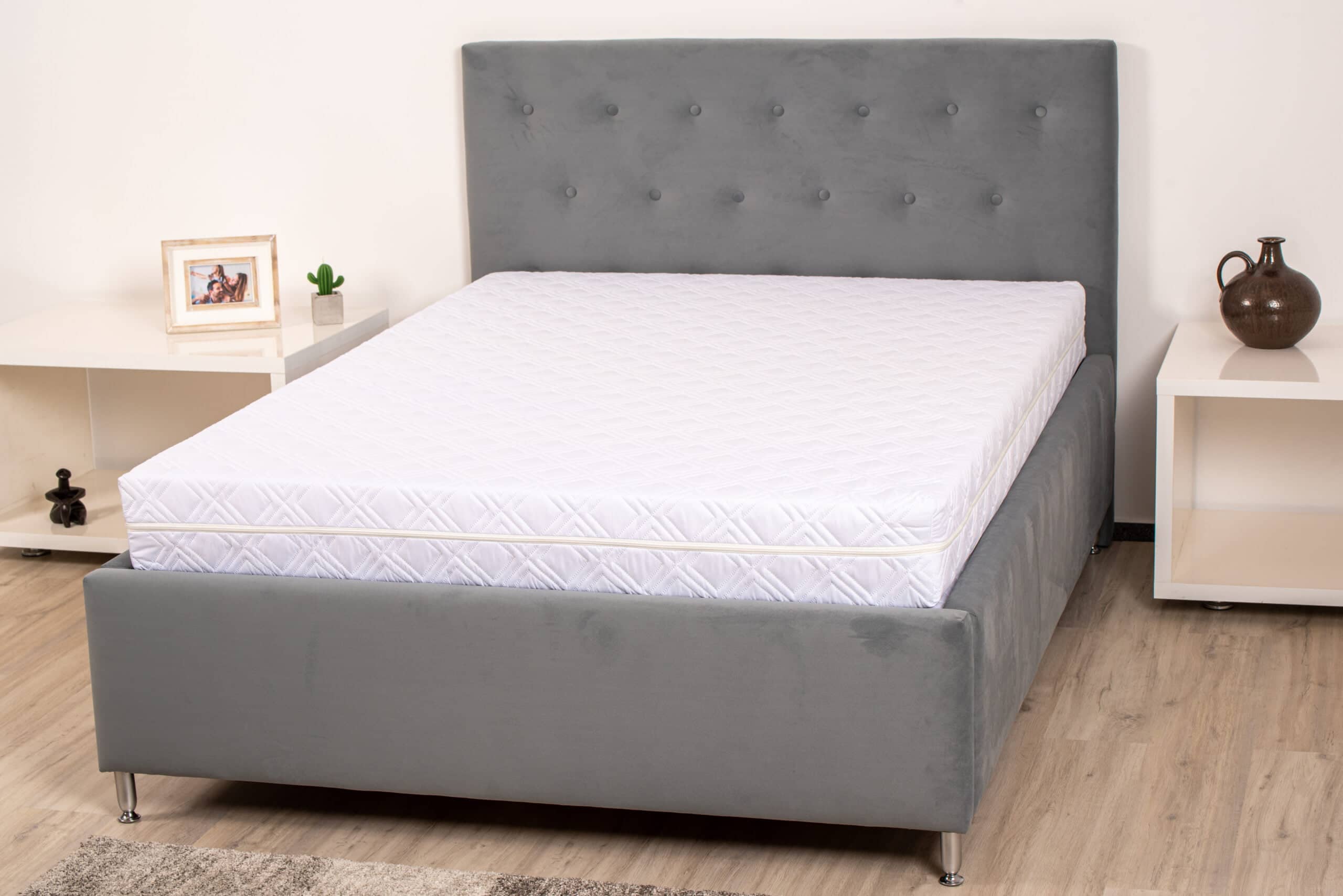 Saltea cu spumă poliuretanică Somnart Avantaj Ortopedic 90x200, înălțime 16 cm, ortopedică, husă detașabilă, hipoalergenică, rulată, fermitate medie - 17