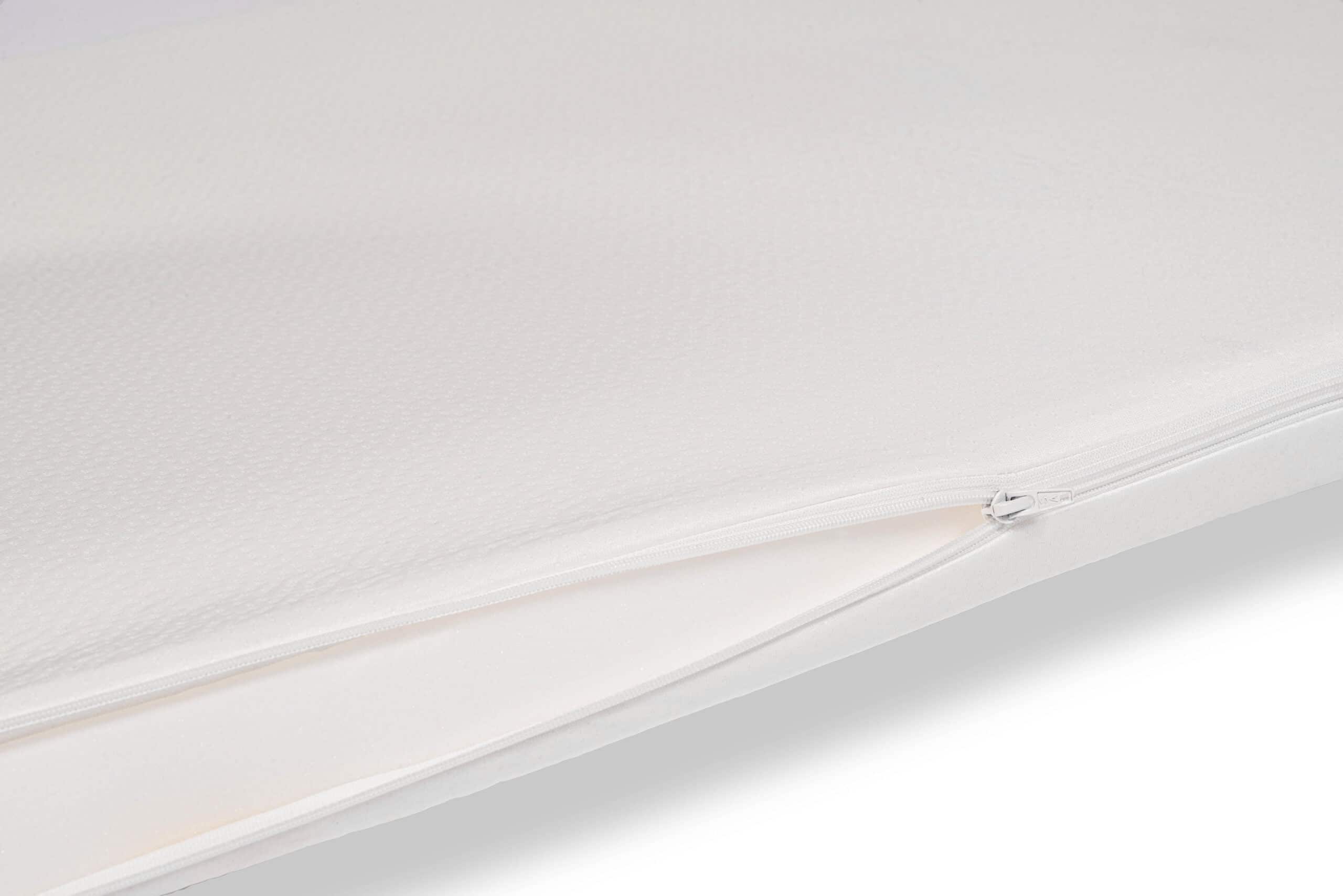 Topper SomnART cu husa tricot detasabila, 160x190 cm - 2