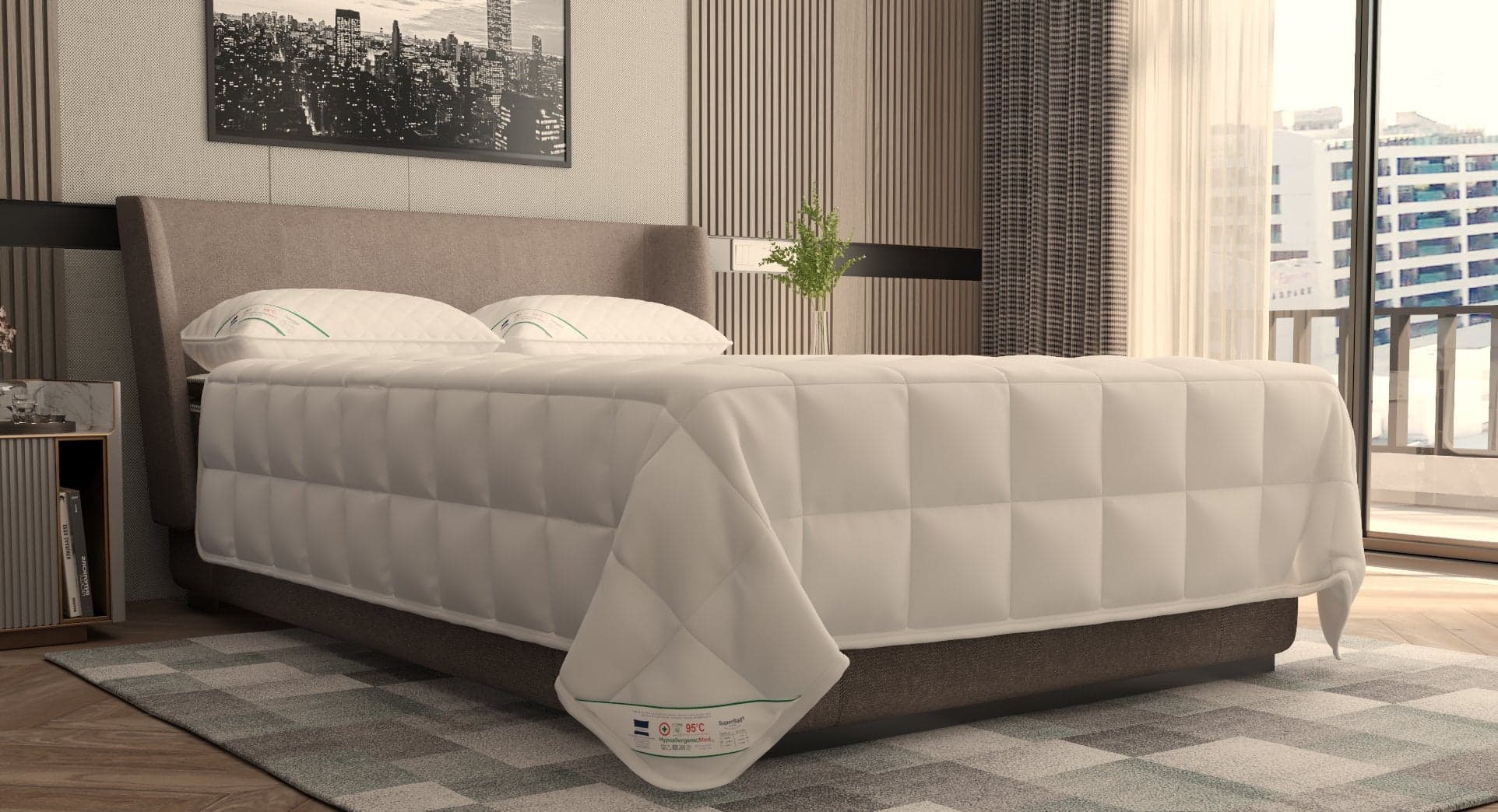 Pilota iarna Somnart HypoallergenicMed pentru anotimp rece, 160x200 - 5