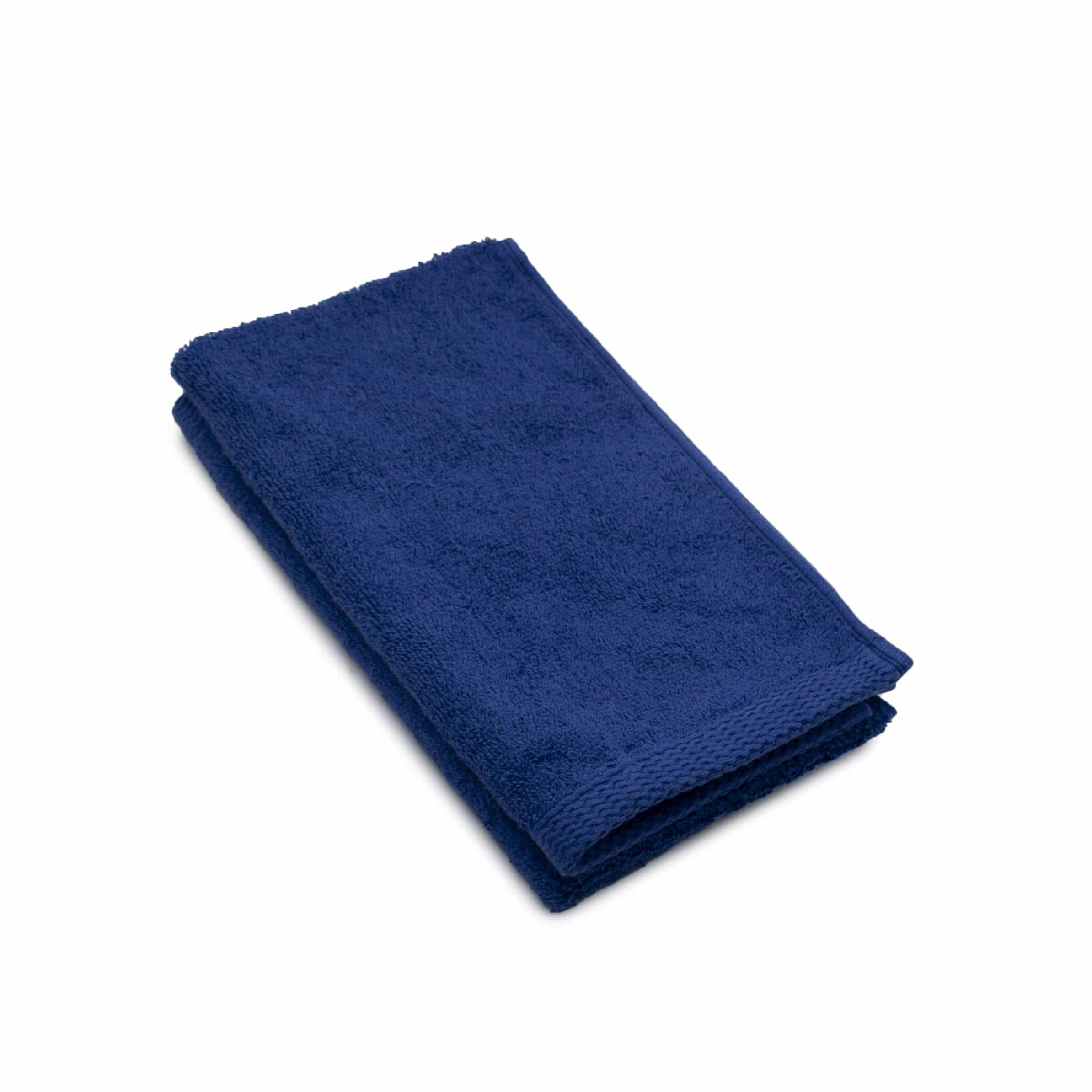 Set 2 prosoape maini bumbac 100%, 600gsm, Somnart, 30x50cm, bleumarin