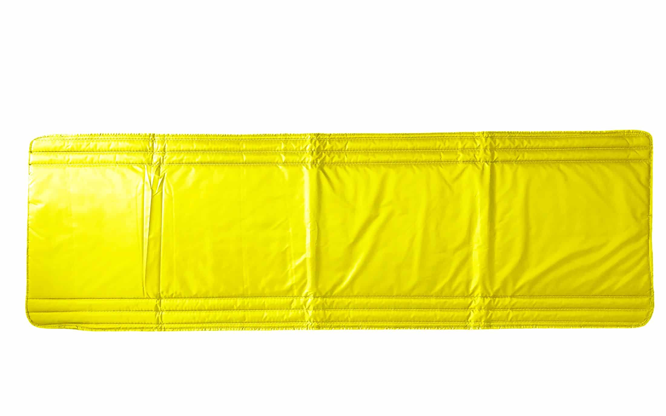 Saltea cu interior vatelină Somnart 60x190, înălțime 1 cm, pentru șezlong, două segmente, husă impermeabilă, culoare albastru - 21