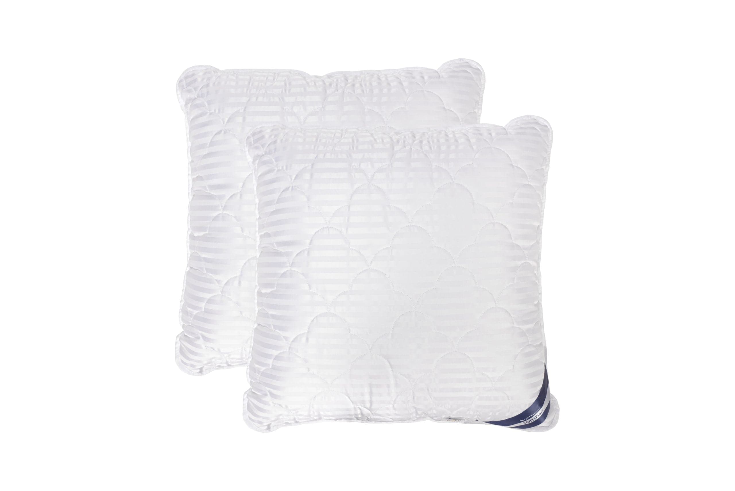 Set 4 Perne matlasate microfibra Striata 70x70 cm - 2