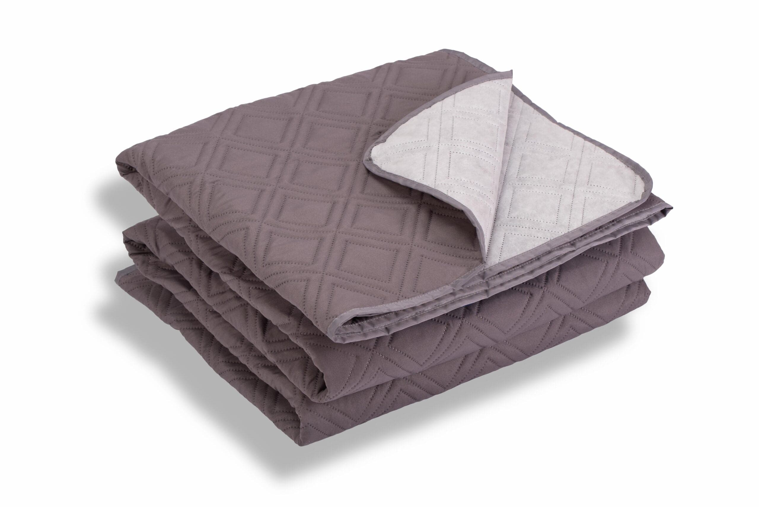 Cuvertura de pat Somnart, gri, microfibra soft-touch, 220x240 cm - 5