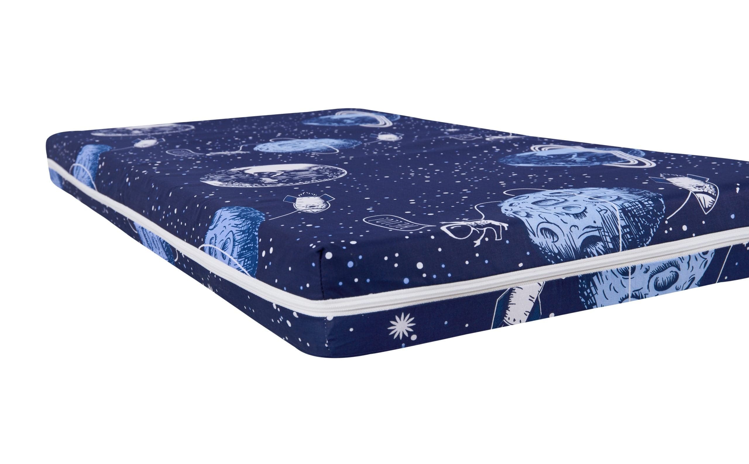Saltea cu memorie Somnart Memory 60x120, înălțime 10 cm, pentru bebeluși și copii, husă impermeabilă, fermitate medie, model cosmos - 10