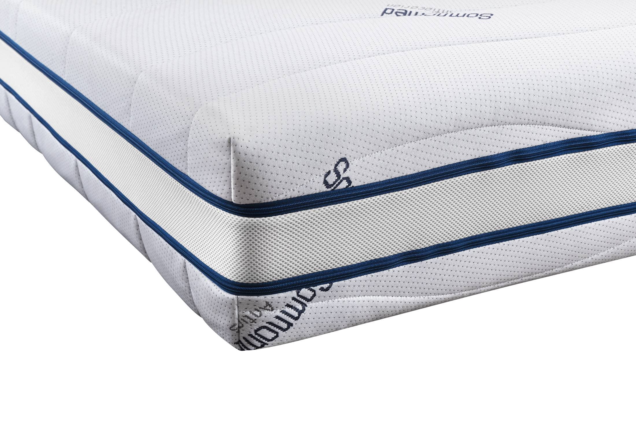 Saltea cu memorie Somnomed Antiacaria 180x200, înălțime 20 cm, pentru alergici, husă cu tratament antiacarian, rulată, fermitate medie - 13
