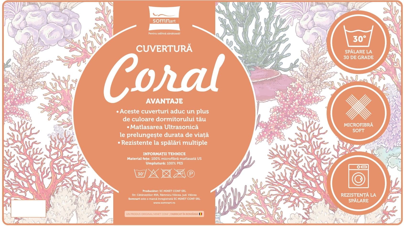 Cuvertura  Microfibra, fill 80 g, Microfibra, 210X240, SILVER - 2