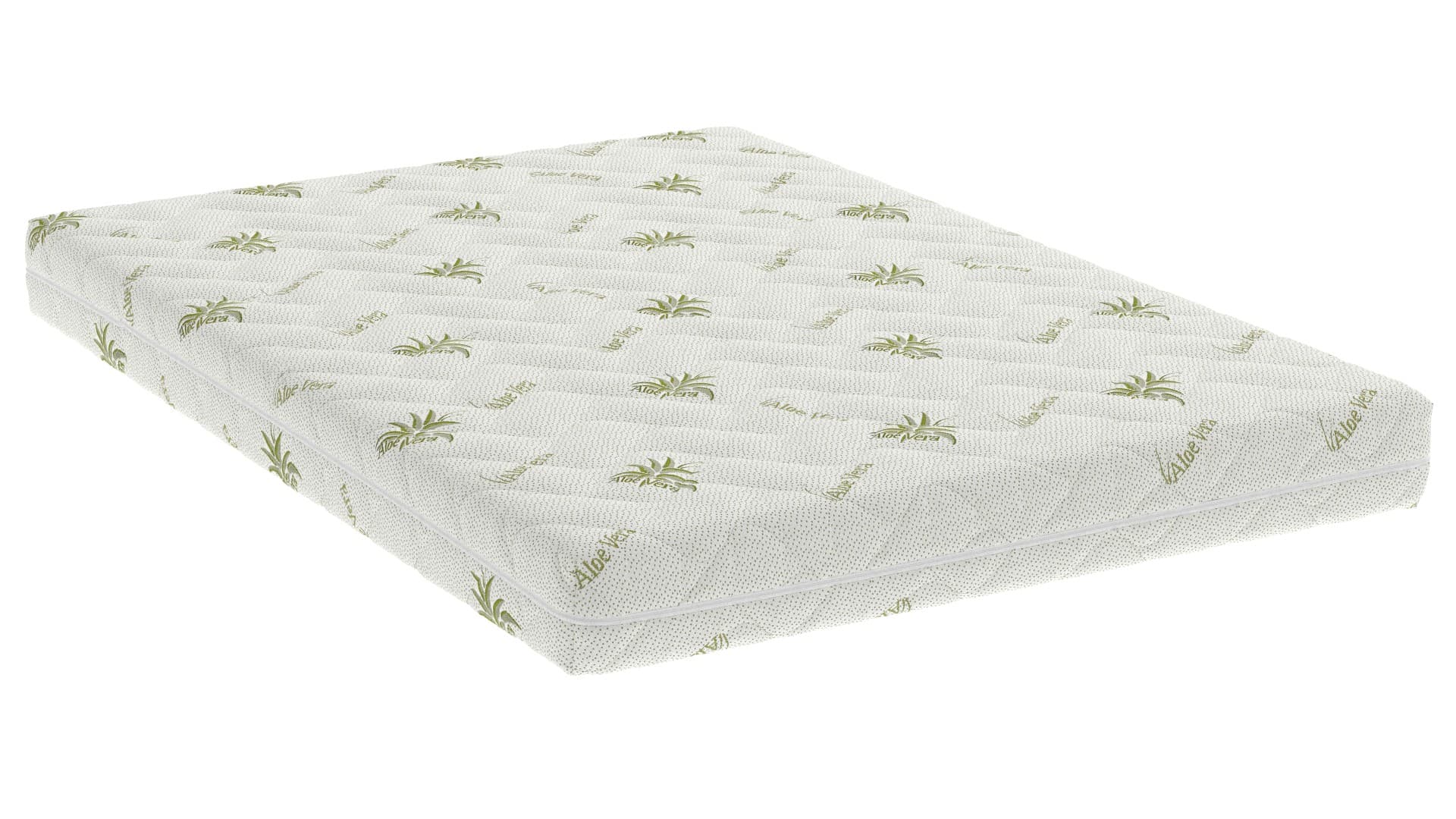 Saltea cu spumă poliuretanică SomnART FermiMax Aloe Vera 120x200, înălțime 15 cm, anatomică, husa lavabilă și detașabilă cu fermoar, rulată, fermitate ridicată - 9