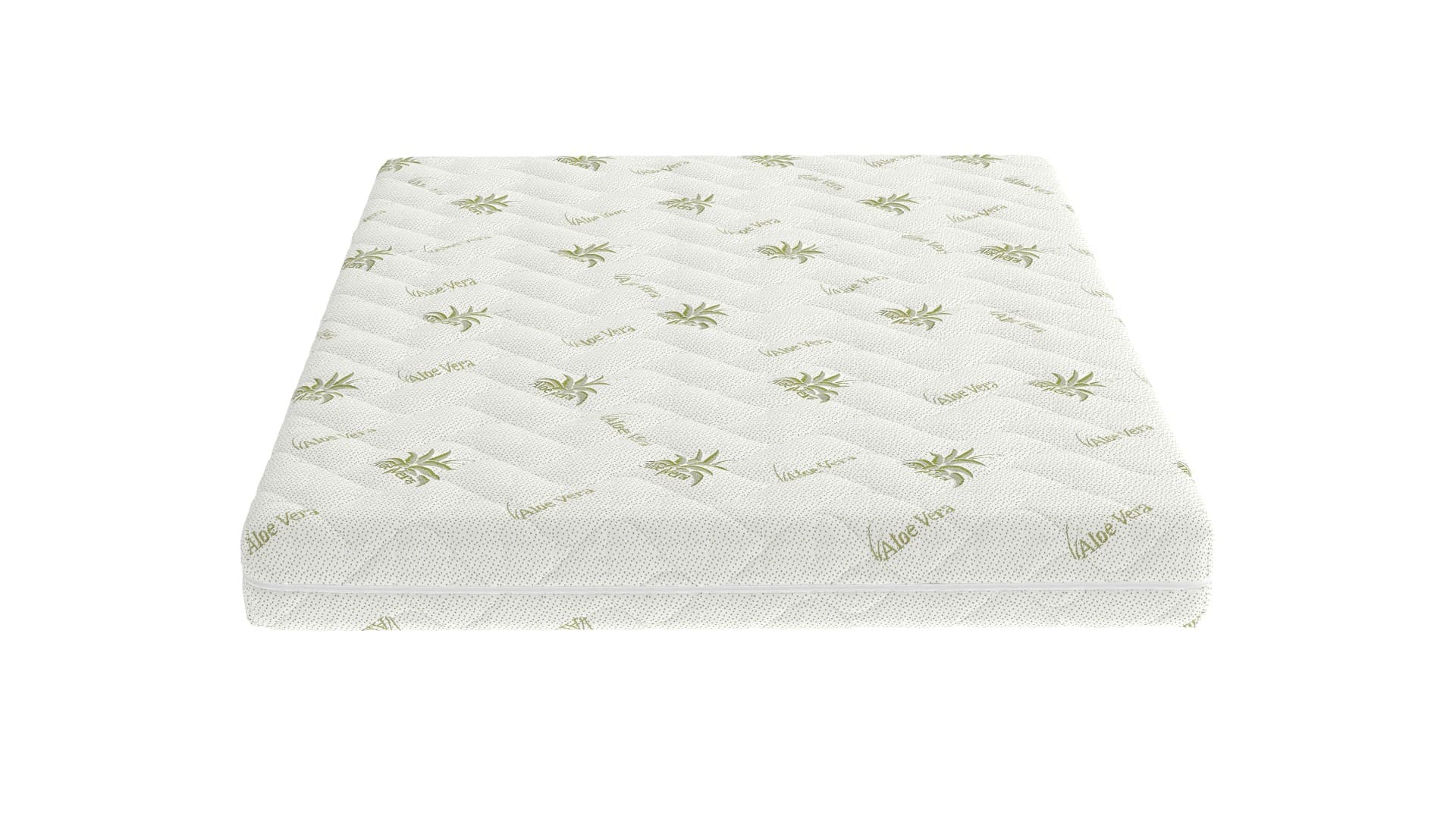 Saltea cu spumă poliuretanică SomnART FermiMax Aloe Vera 120x200, înălțime 15 cm, anatomică, husa lavabilă și detașabilă cu fermoar, rulată, fermitate ridicată - 11