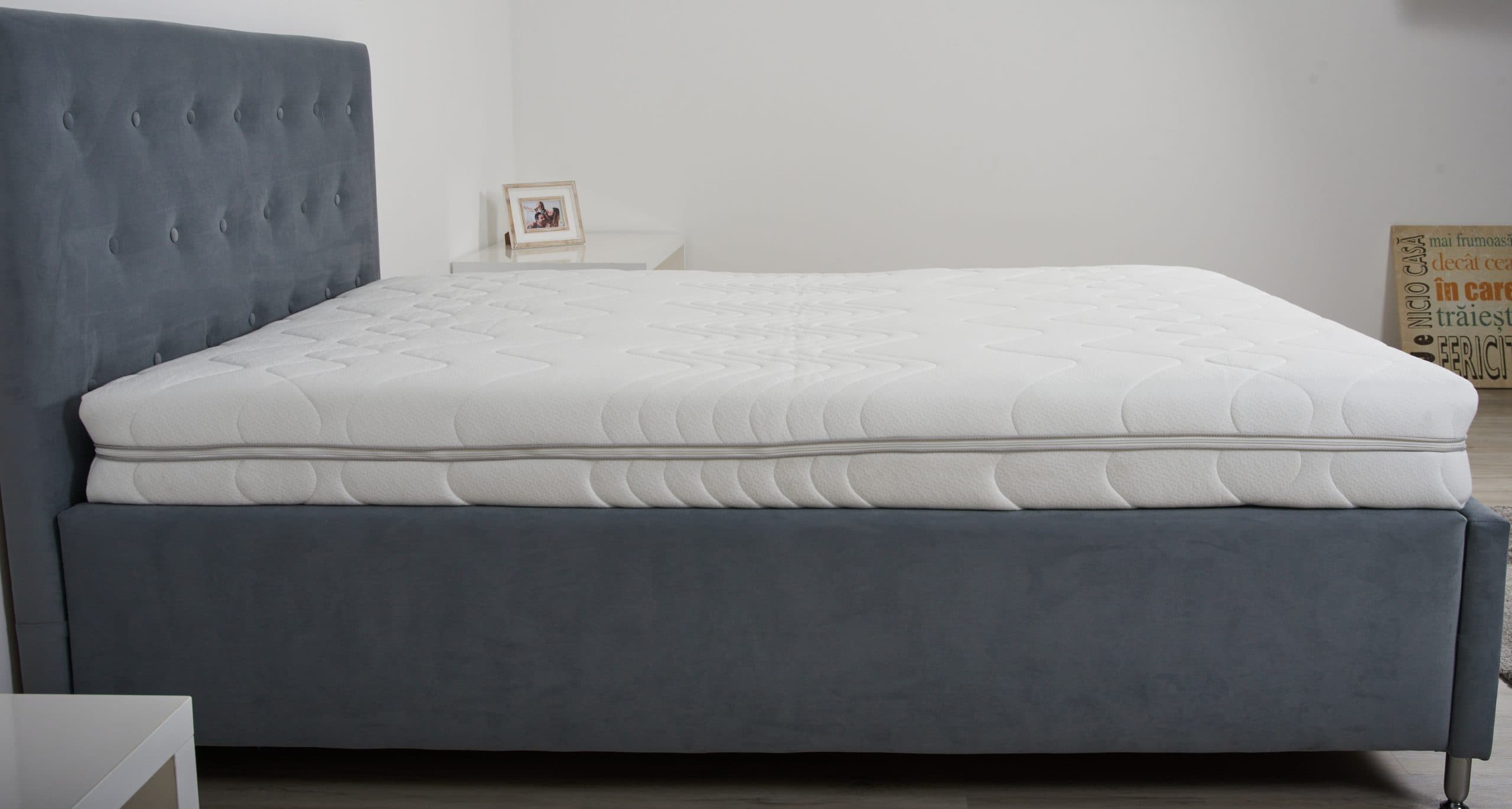 Saltea cu spuma poliuretanica SomnART Optimax Ortopedic 90x190, inaltime 18 cm, ortopedica, husa detasabila si lavabila, rulata, fermitate medie - 9