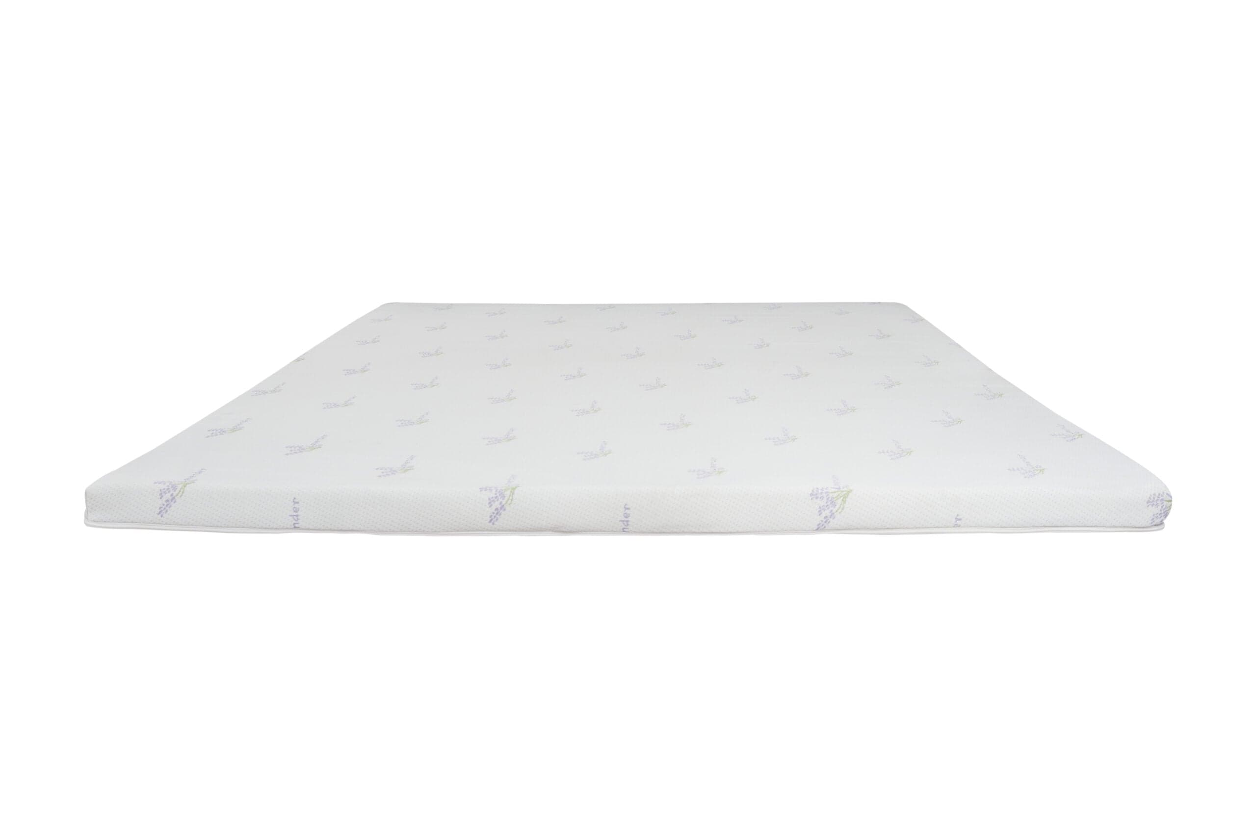 Topper cu spuma poliuretanica Superconfort Lavant 7 Zone 180x200, husa detasabila si lavabila, tratament lavanda, fermitate medie - 2