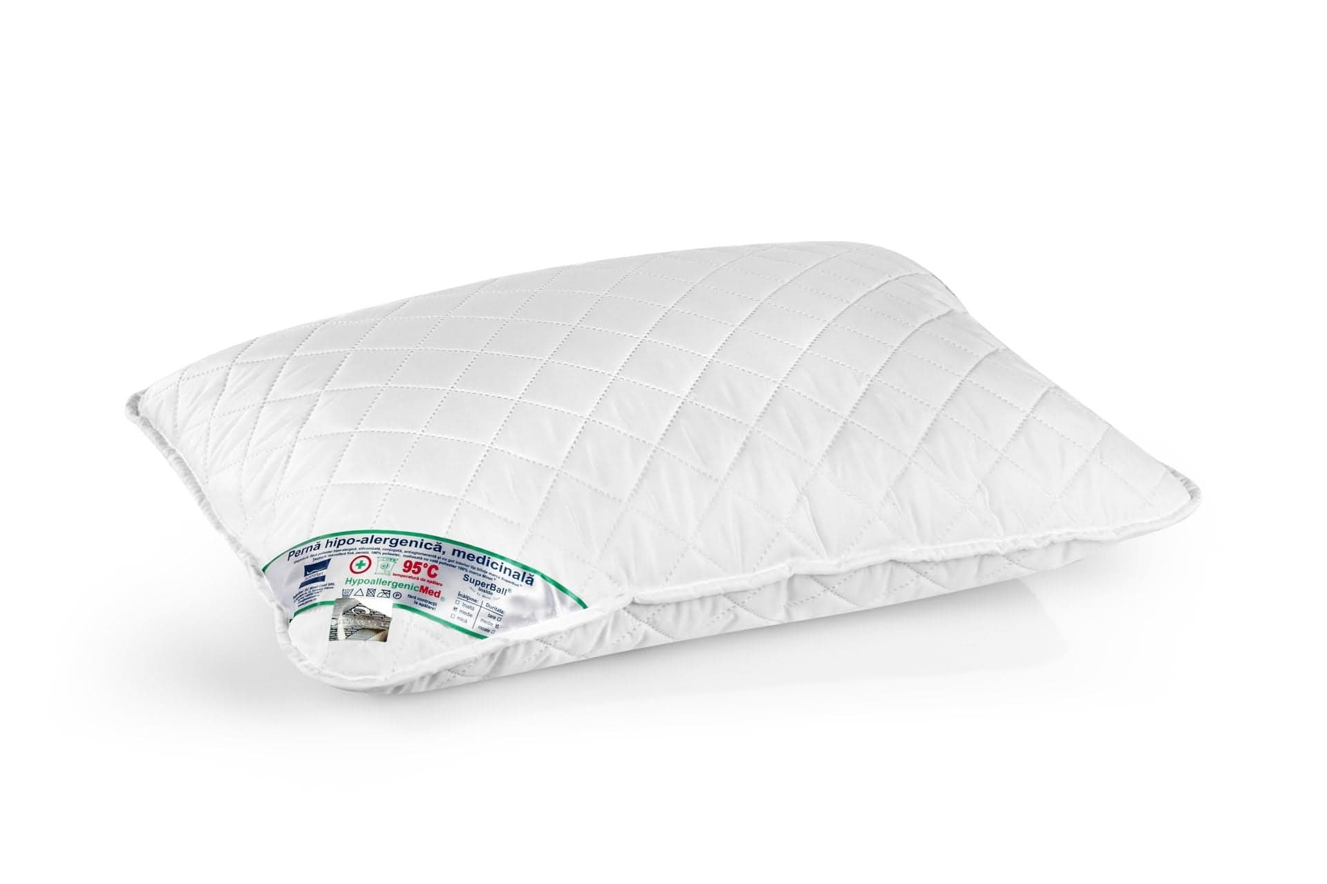 Perna Somnart HypoallergenicMed, lavabila la 95°C - 40 x 40 cm - 5