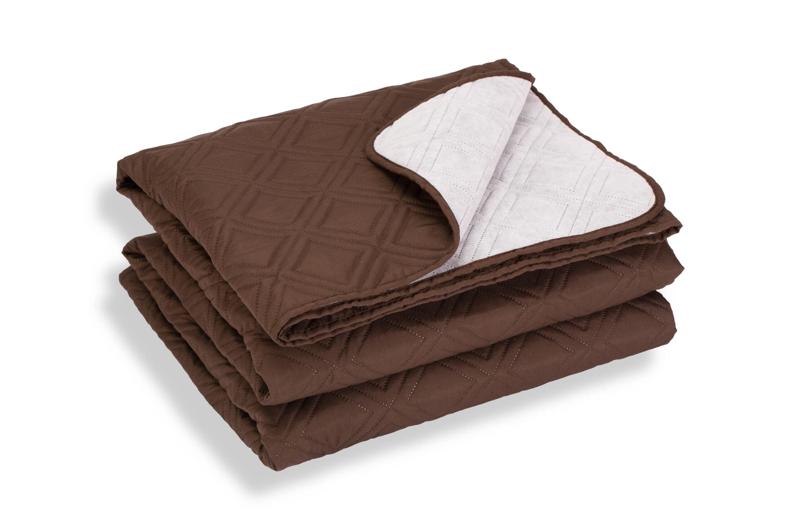 Cuvertura de pat Somnart, Chocolate, microfibra soft-touch, 220X240 cm