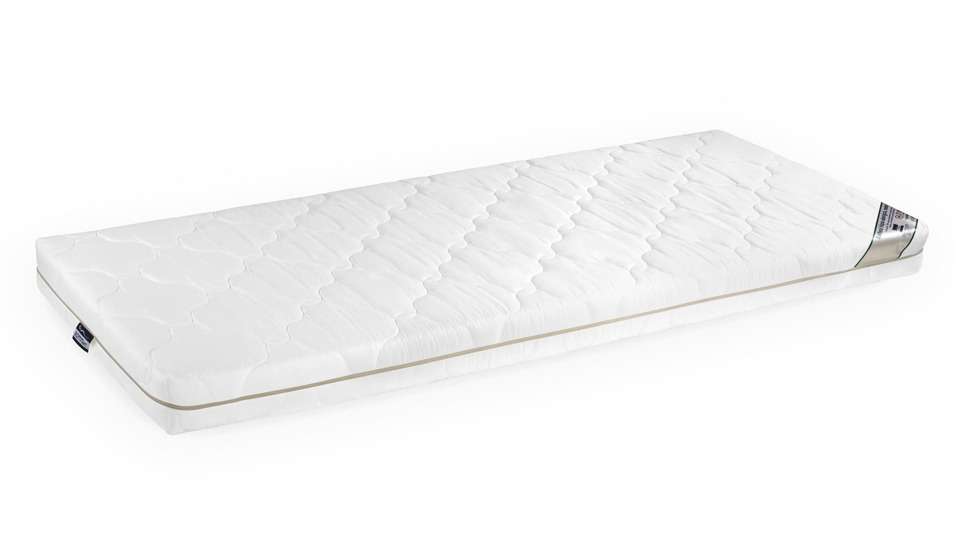 Saltea cu spumă poliuretanică Somnart HypoallergenicMed Bumbac 90x200, înălțime 16 cm, hipoalergenică, husă cu fermoar, rulată, fermitate medie - 13