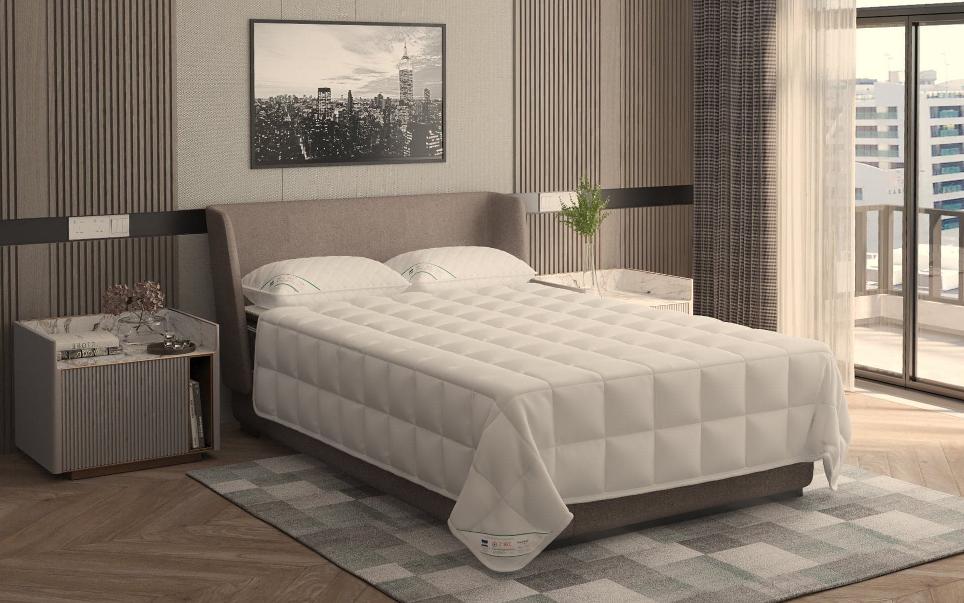 Pilota iarna Somnart HypoallergenicMed pentru anotimp rece, 180x200 - 3
