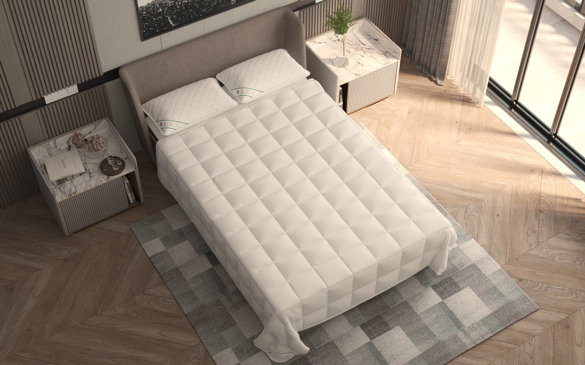 Pilota iarna Somnart HypoallergenicMed pentru anotimp rece, 180x200 - 6