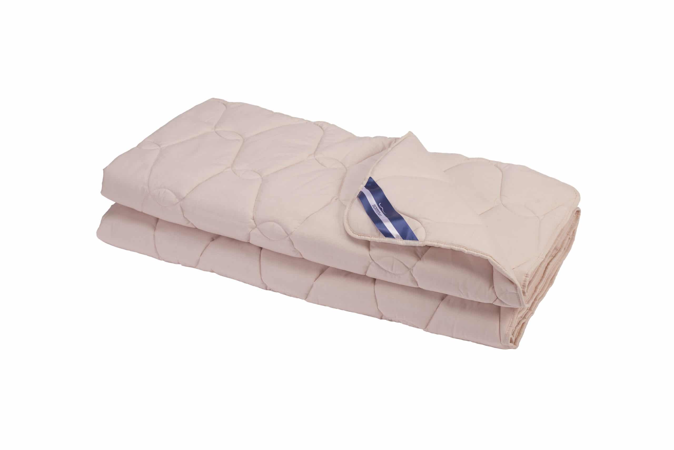 Pilota bumbac Somnart Bella 150x200cm, umplutura 200 gr/mp, de vara, roz - 2