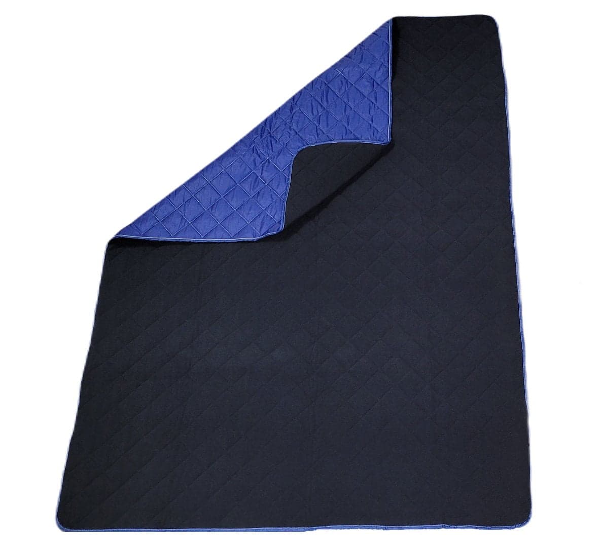 Patura cocolino picnic impermeabila 3 straturi, PolarTech Somnart, 150x200, albastru + gri inchis - 2