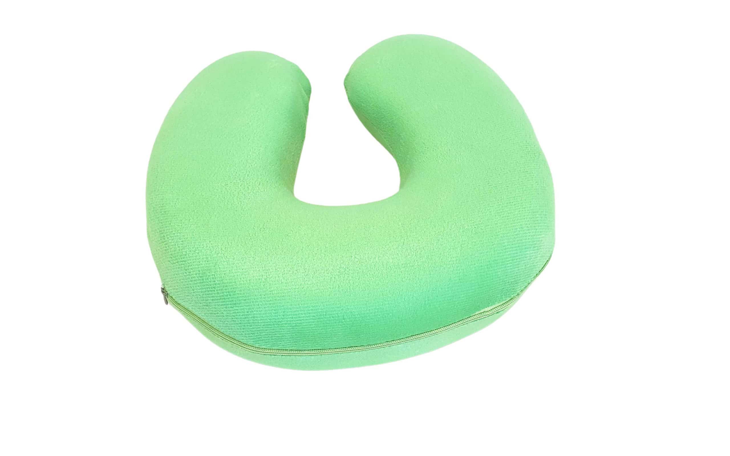 Perna calatorie Somnart Memory, cu spuma de memorie si husa detasabila si lavabila, Aloe Vera - 6