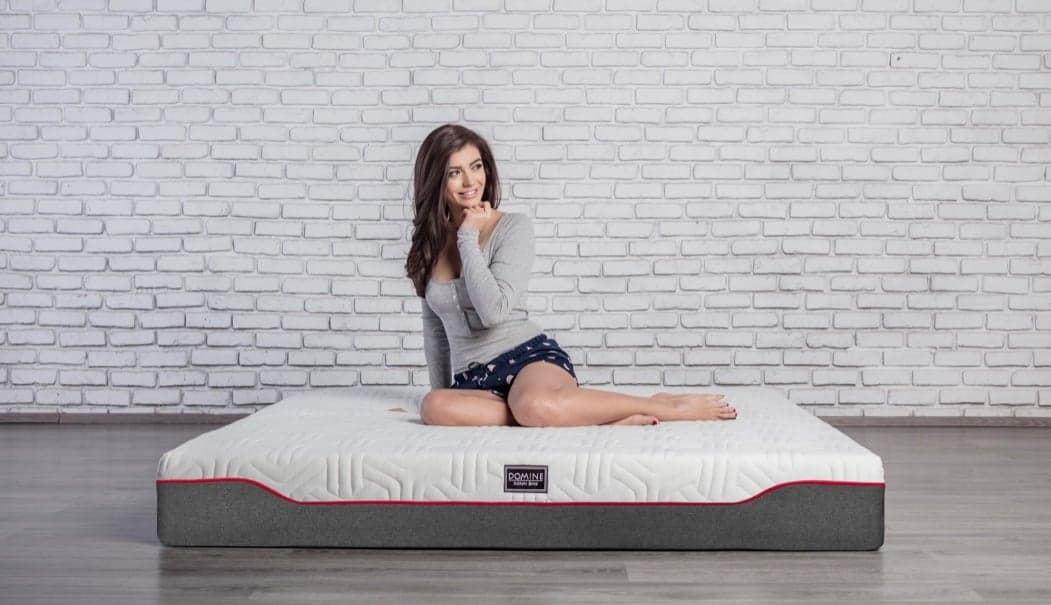 Saltea cu arcuri Domine Hybrid Supreme 140x200, înălțime 22 cm, hibridă, fund anti-alunecare, fermitate medie - 4