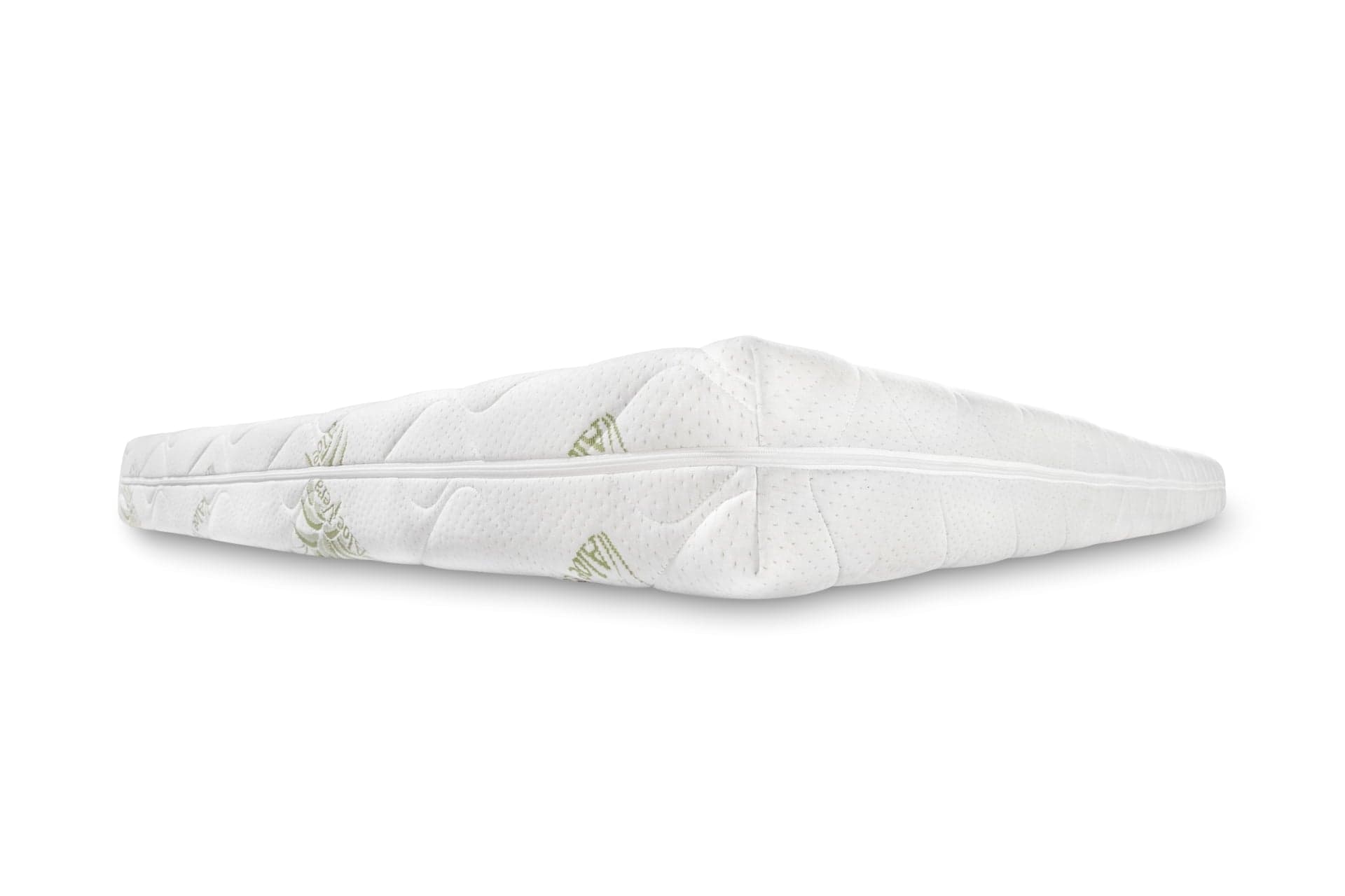 Saltea cu spumă poliuretanică Confort 4Family 90x190, înălțime 14 cm, cu Aloe Vera, husa lavabilă și detașabilă cu fermoar, fermitate medie - 7