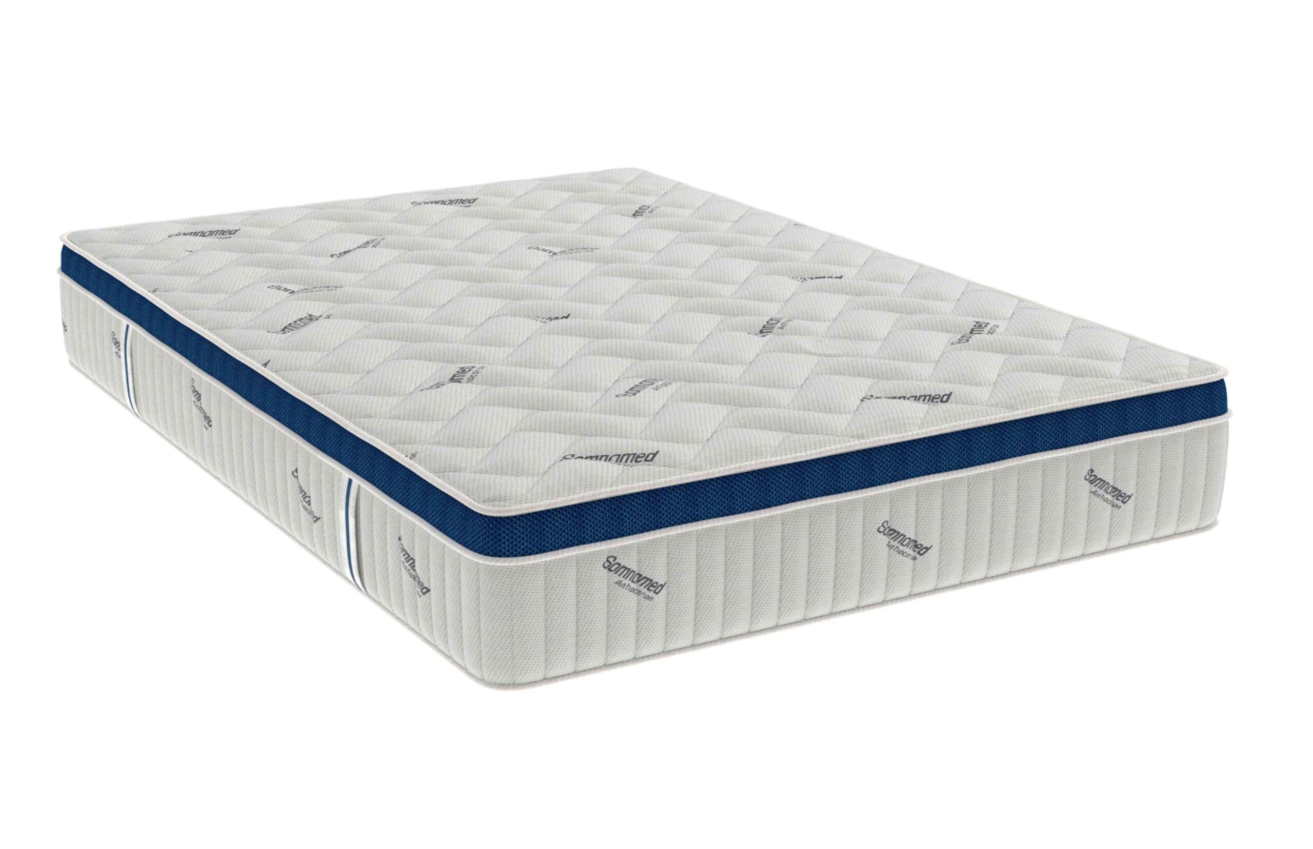 Saltea cu arcuri Somnomed Complete Care 4Family 140x200, înălțime 26 cm, spumă cu memorie, husa tratament antifungic, fermitate mediu-tare, sistem aerisire 3D - 6
