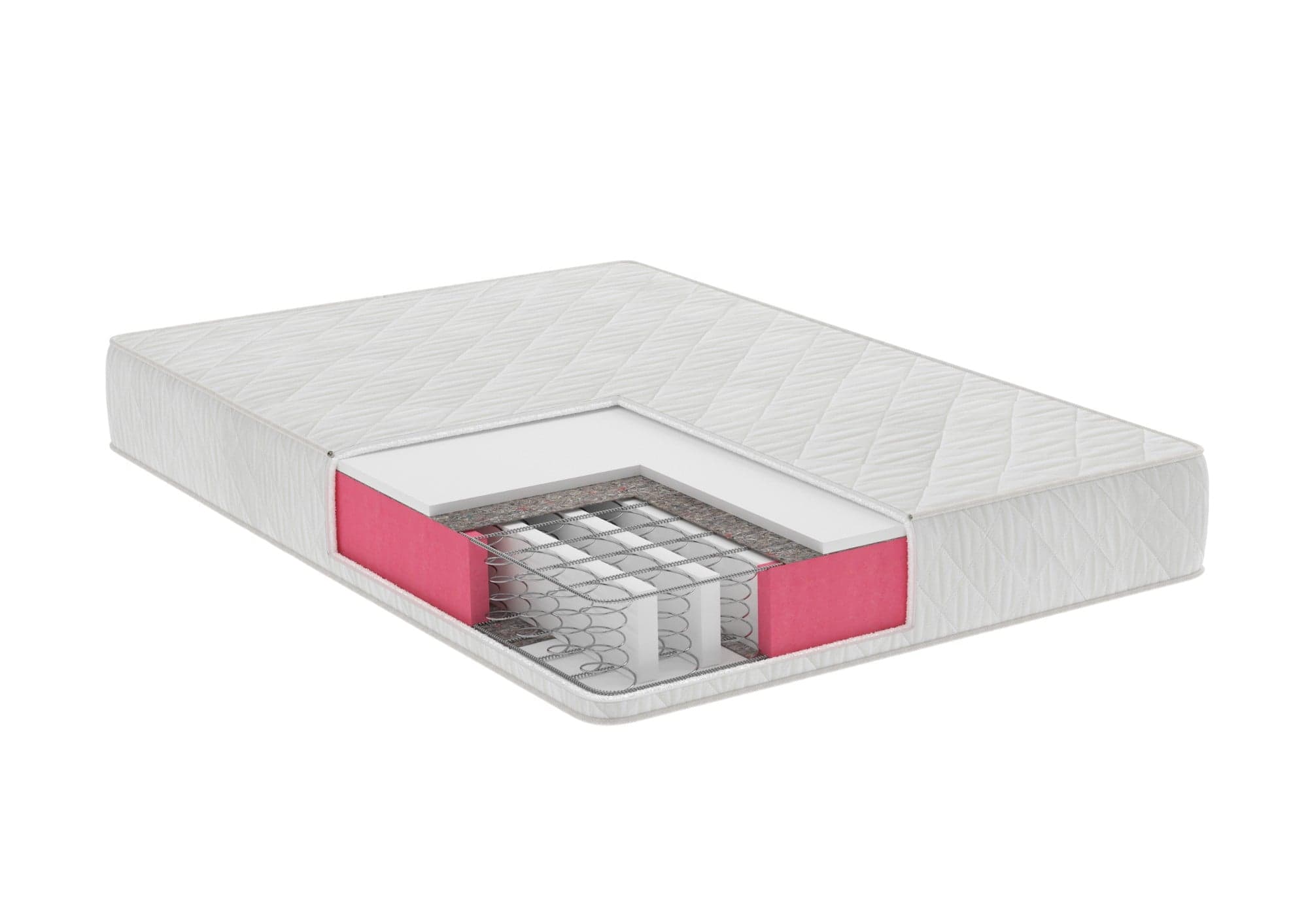Saltea cu arcuri SomnART DORMA 100x190, înălțime 20 cm, ortopedică, husă matlasată, duritate medie - 2