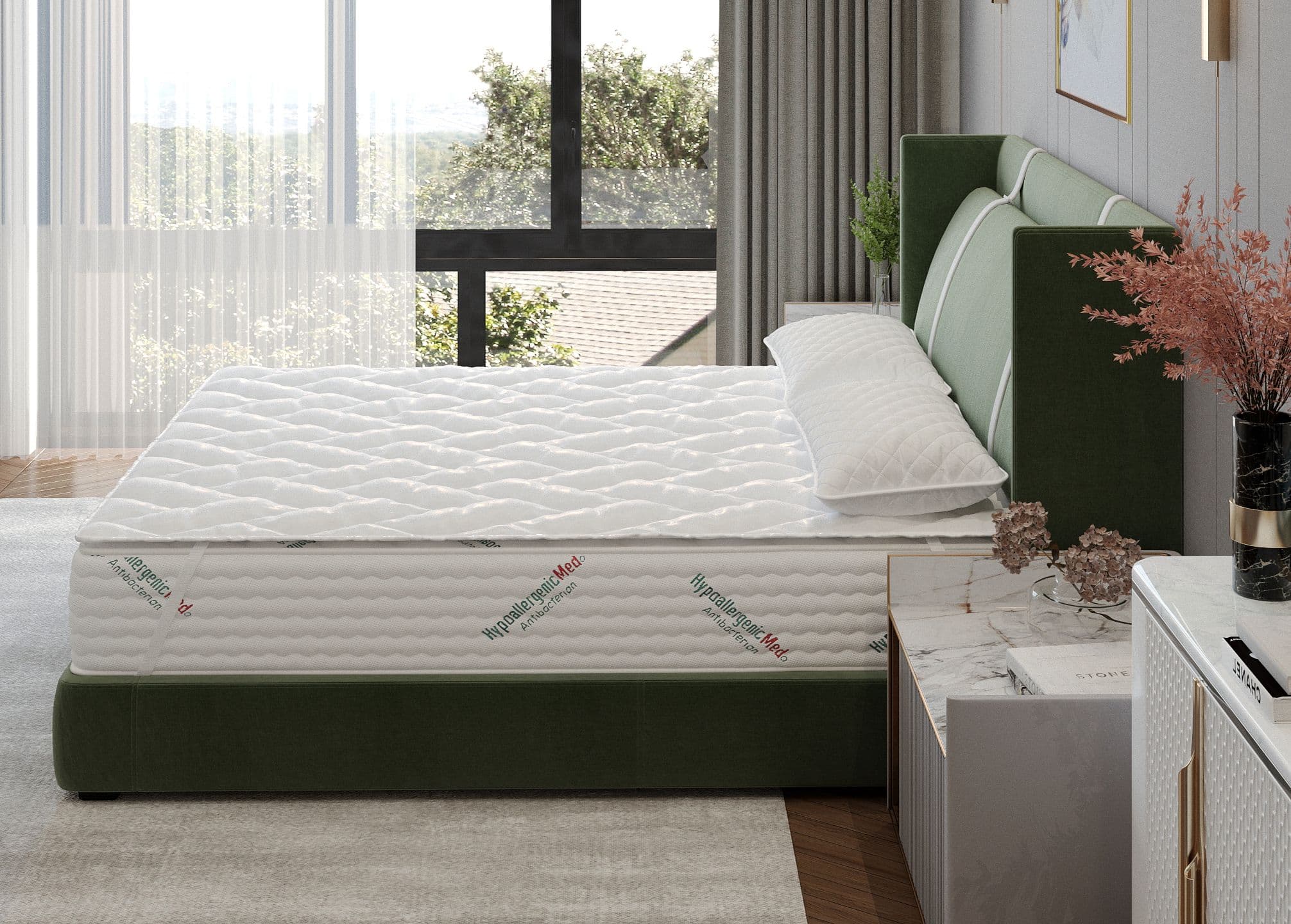 TopProtect HypoallergenicMed pentru saltea, microfibra, 180x200 cm - 5
