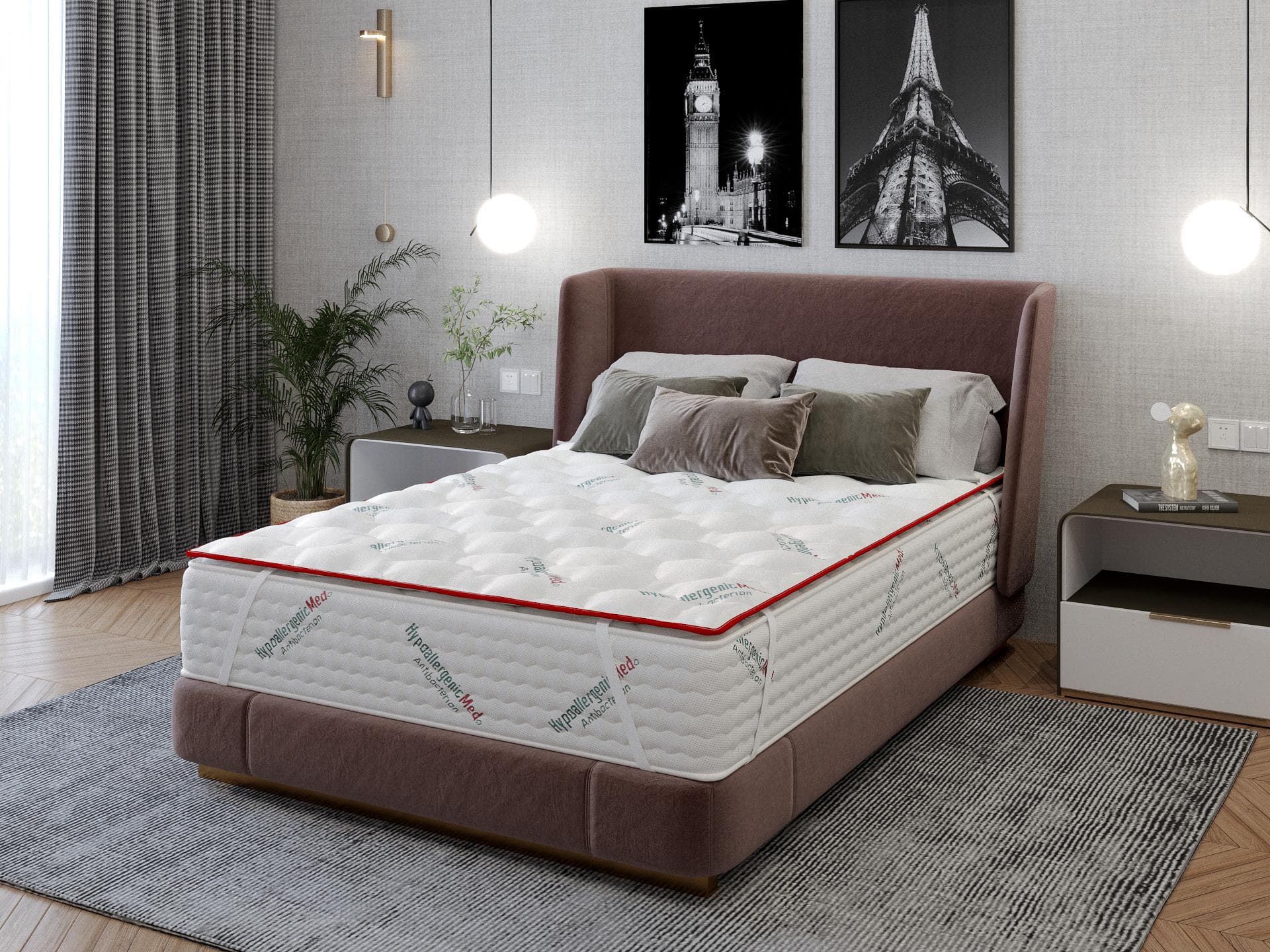 TopProtect HypoallergenicMed pentru saltea, tricot, 140x200 cm - 5