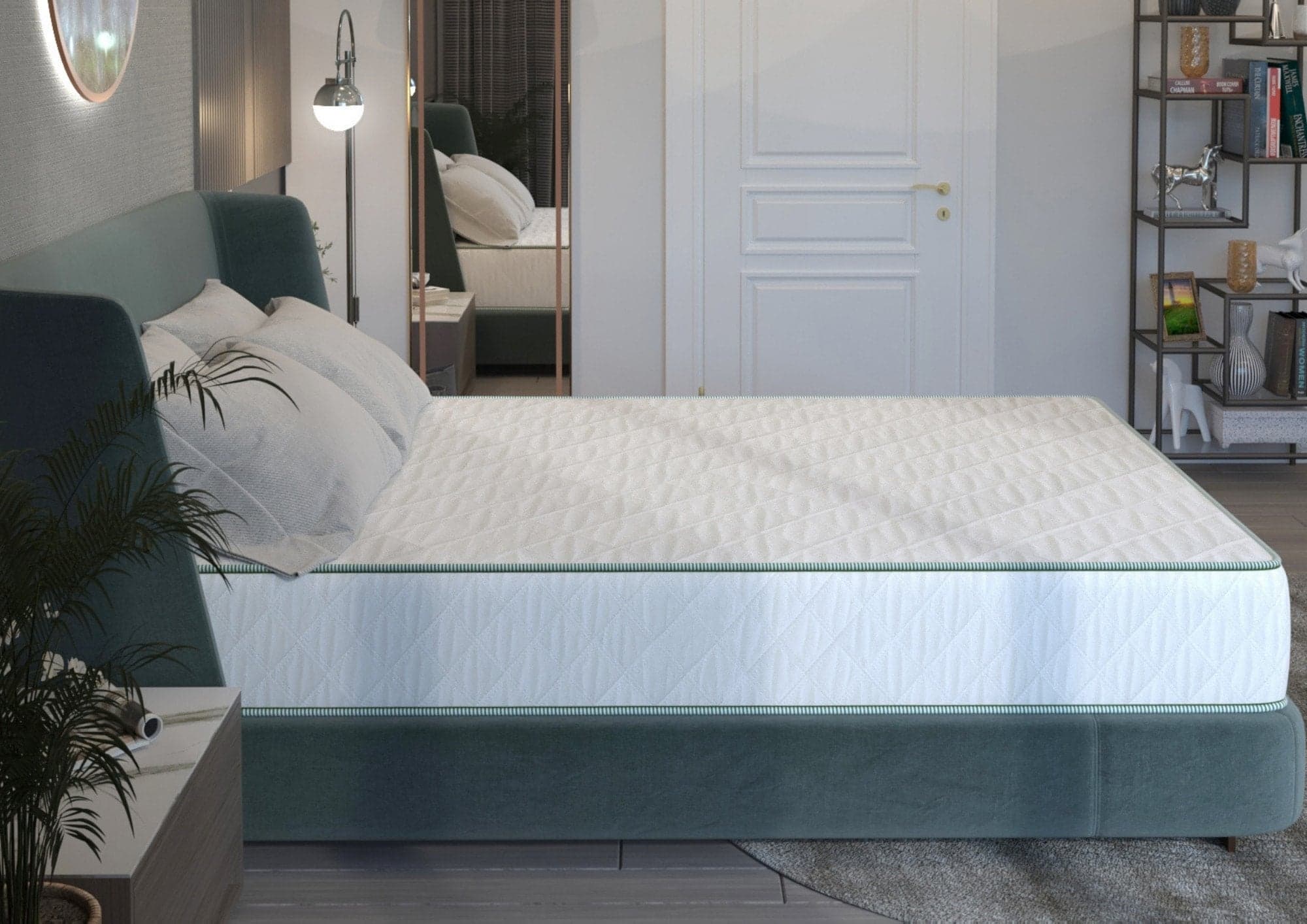 Saltea cu arcuri SomnART LETTO Plus 80x200, înălțime 24 cm, ortopedică, husă matlasată, duritate tare - 3
