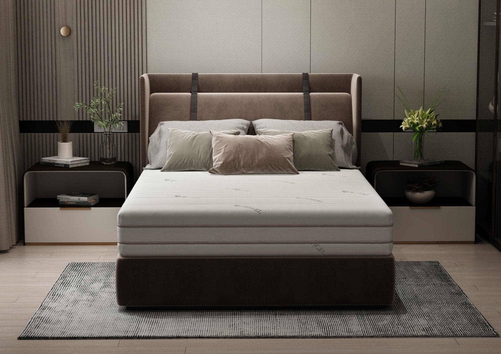 Saltea cu memorie Somnart Memory Tencel 160x200, înălțime 26 cm, 7 zone, aerisiere 3D AirMesh, husa detasabila si lavabila, fermiate medie - 4