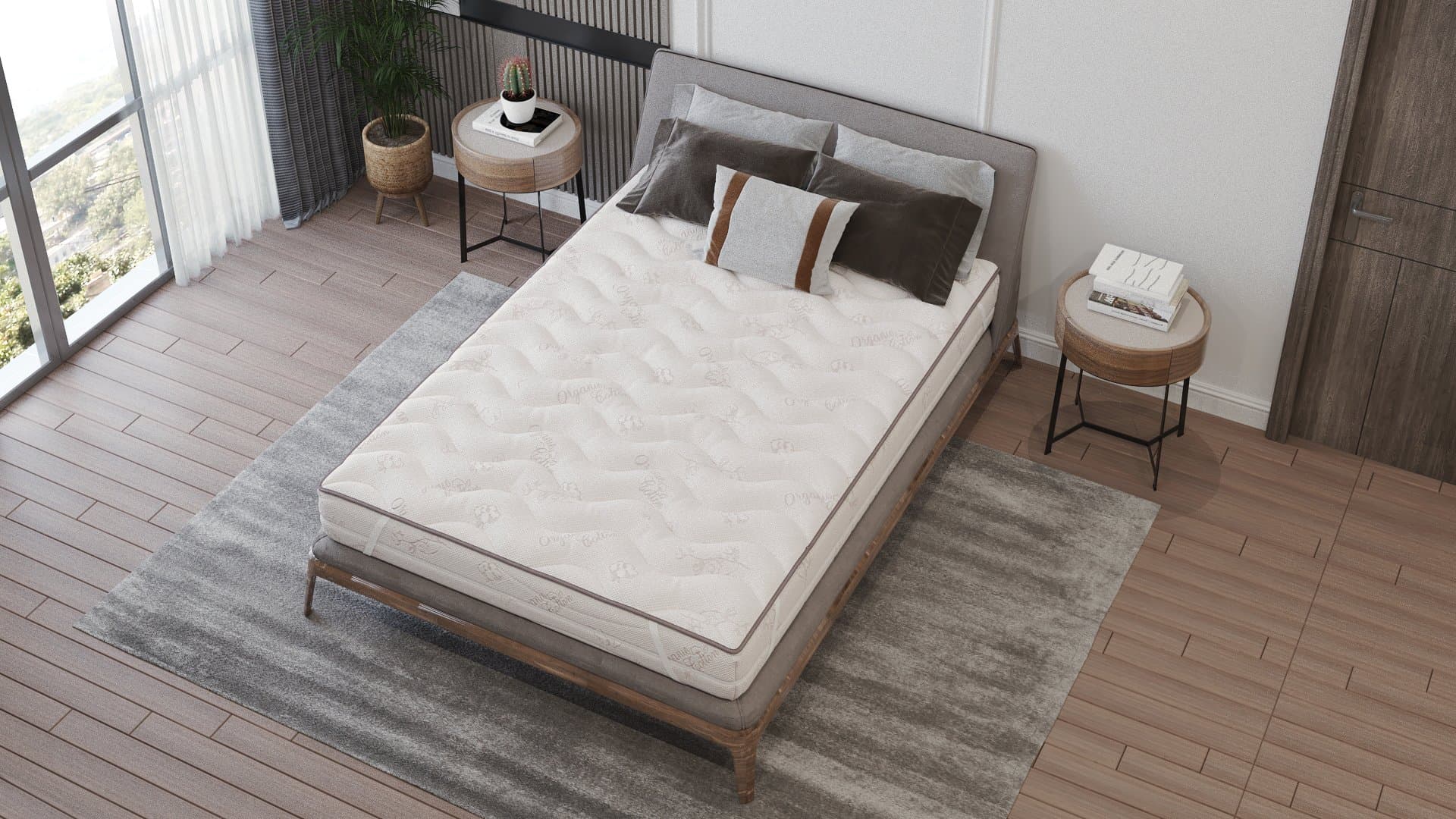 TopProtect Somnart Organic Cotton pentru saltea, tricot, 90x200 cm - 4