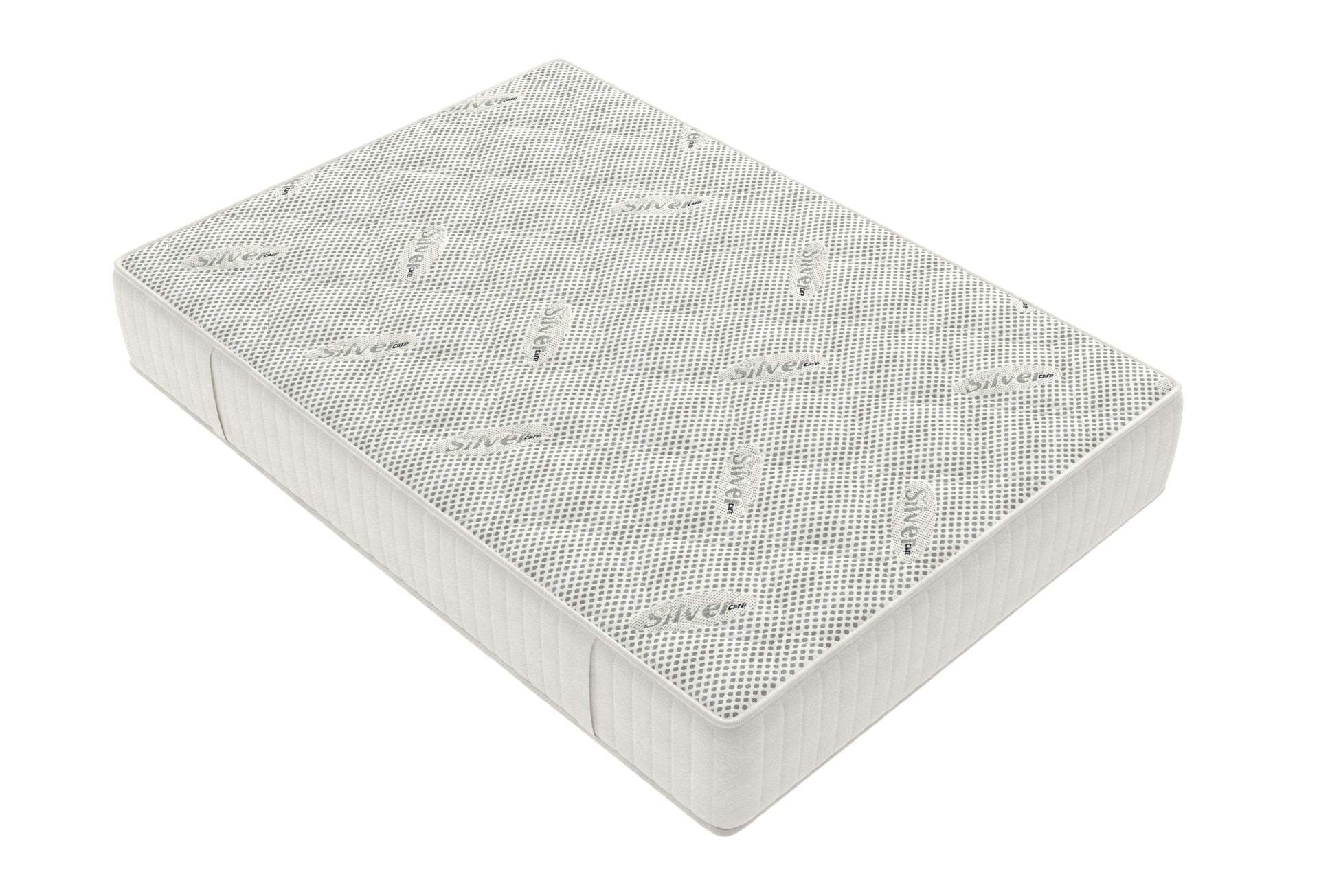 Saltea cu memorie Somnart Silver Relax 200x200, înălțime 24 cm, husă tricot Silver, cu mânere, fermitate medie - 7