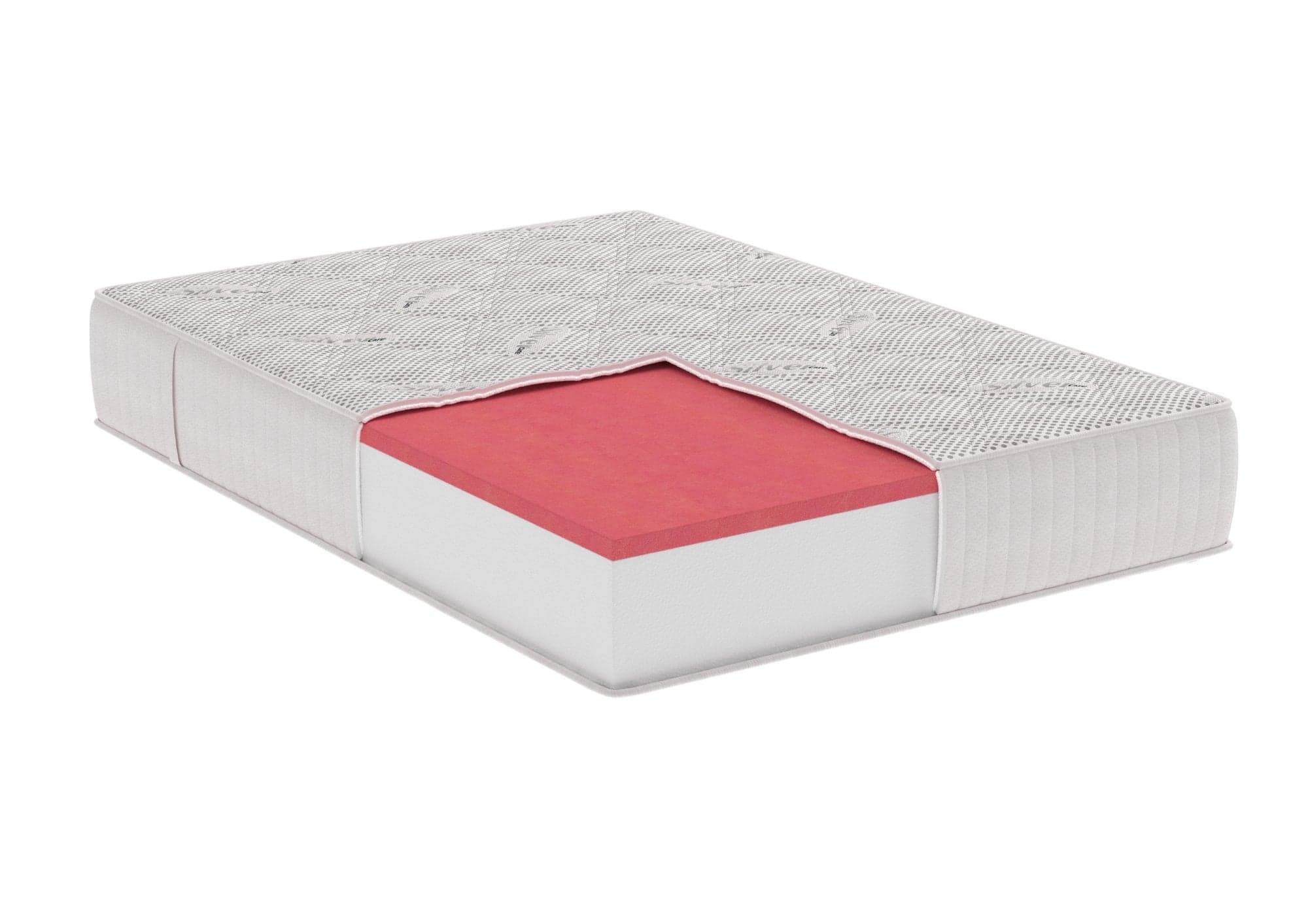 Saltea cu memorie Somnart Silver Relax 200x200, înălțime 24 cm, husă tricot Silver, cu mânere, fermitate medie - 2