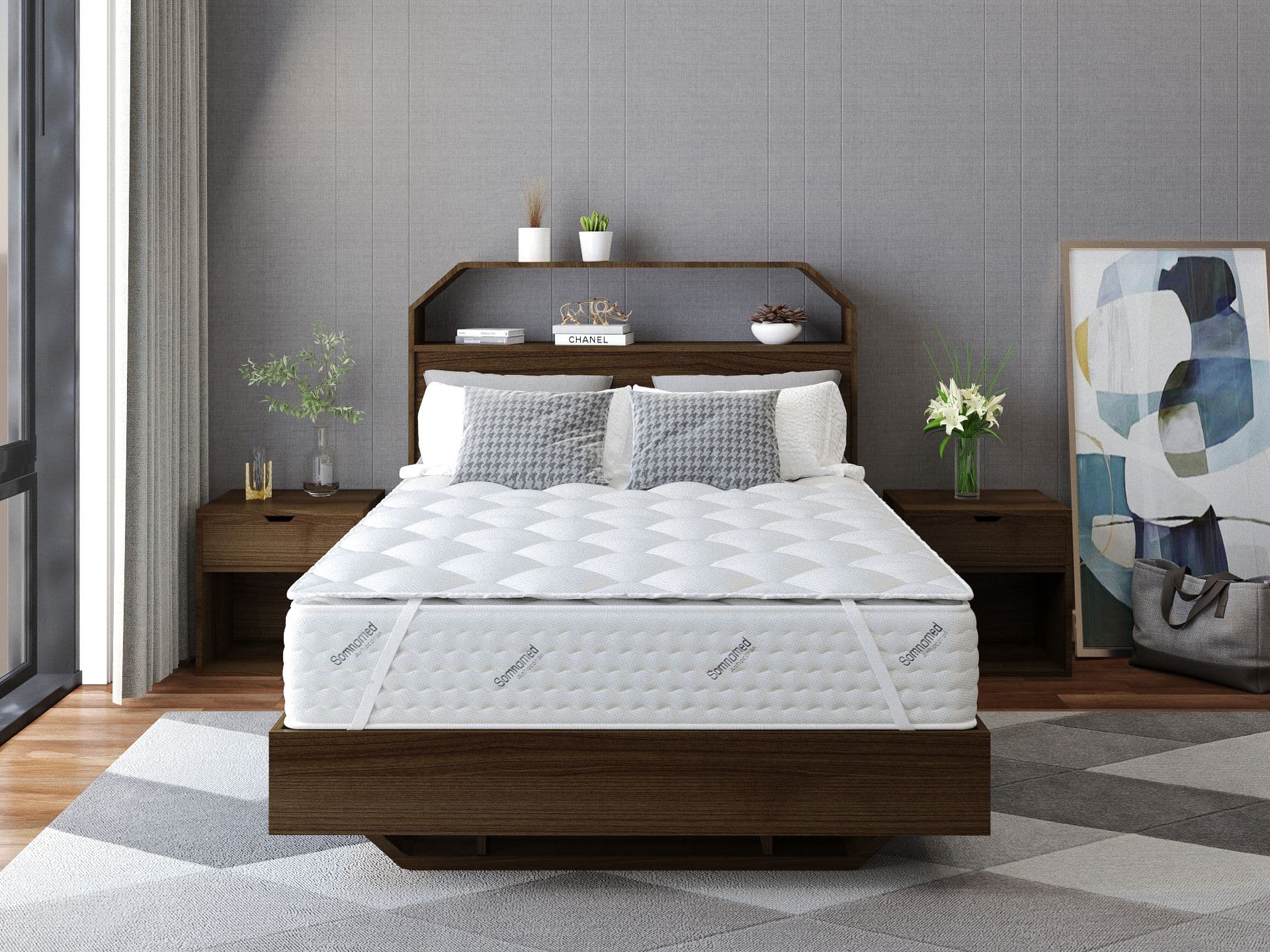 TopProtect Somnomed pentru saltea, microfibra, 140x200 cm - 5