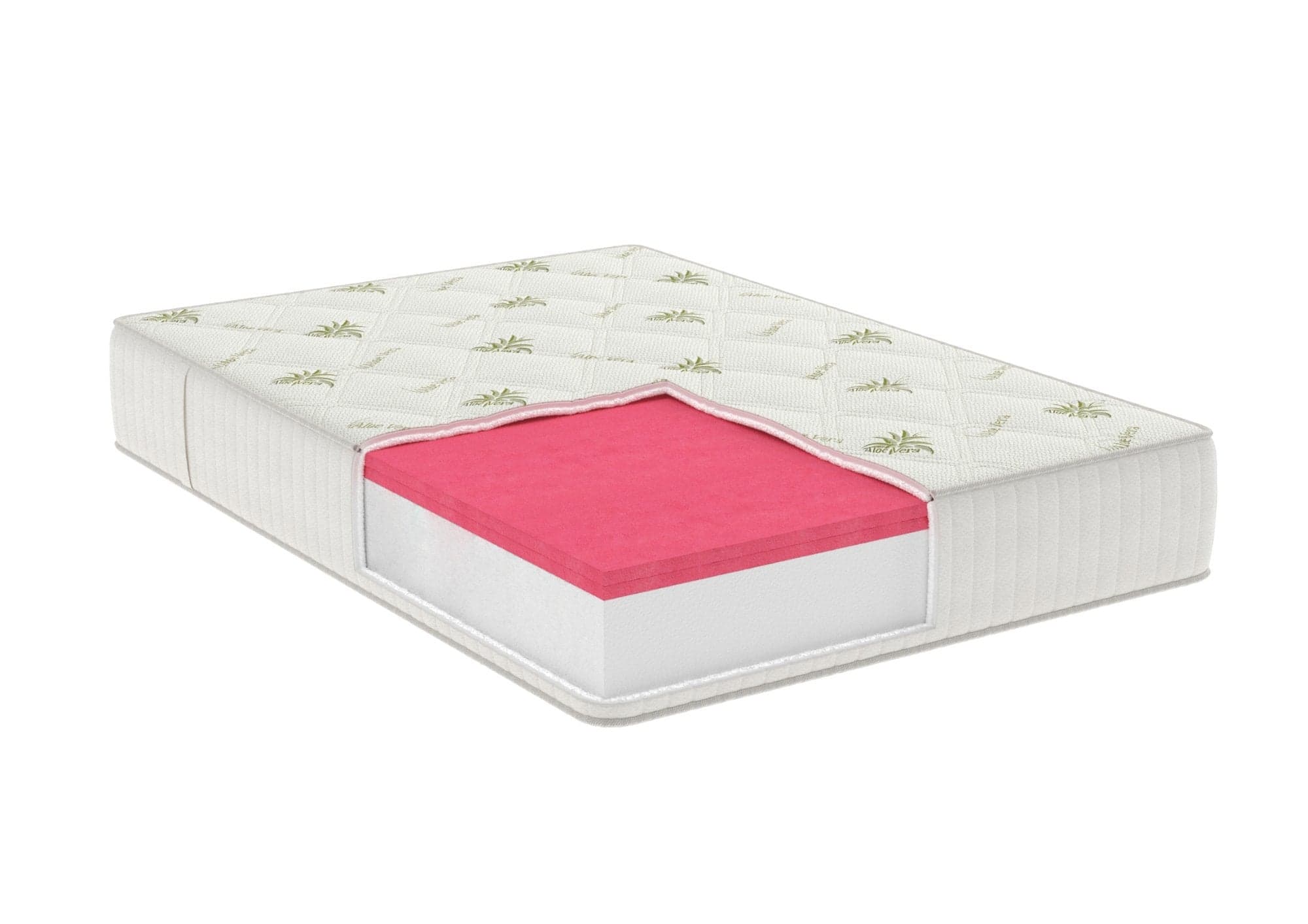 Saltea cu memorie Somnart Memory Ultimate 120x200, înălțime 24 cm, husă cu Aloe Vera, cu mânere, fermitate mare - 2