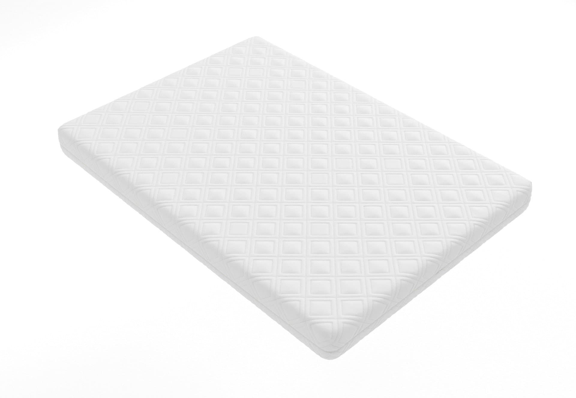 Saltea cu spumă poliuretanică 7 Zone SOMNART 140x200, înălțime 17 cm, ortopedică, husă detașabilă cu fermoar, fermitate medie - 7