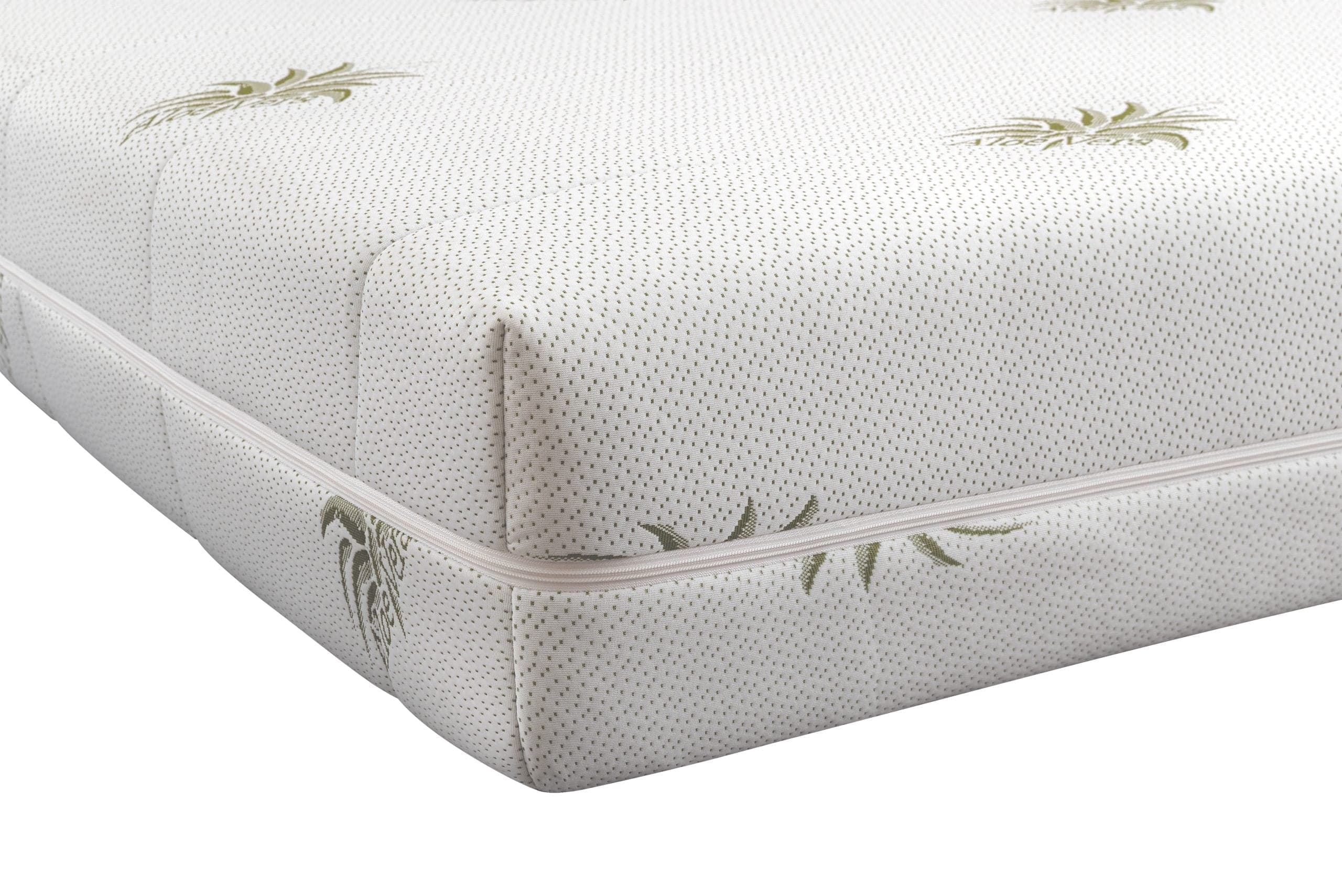 Saltea cu memorie SomnART XXL Memory Plus 200x200, înălțime 25cm, pentru persoane supraponderale, husă Aloe Vera detașabilă, rulată, fermitate mare - 9