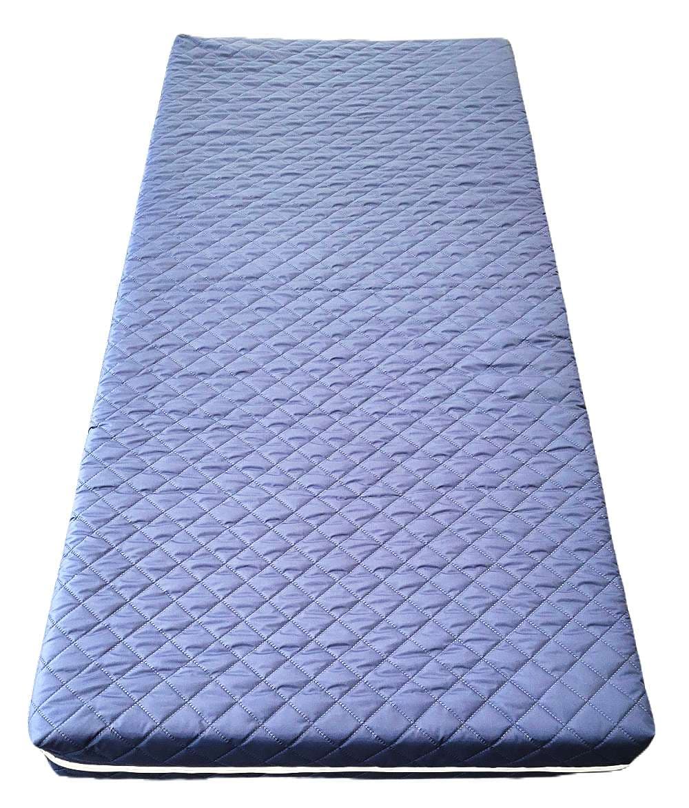 Saltea cu burete Somnart 90x190, înălțime 10 cm, husa impermeabilă matlasată cu vatelina, detașabilă, lavabilă, cu fermoar, fermitate medie - 2