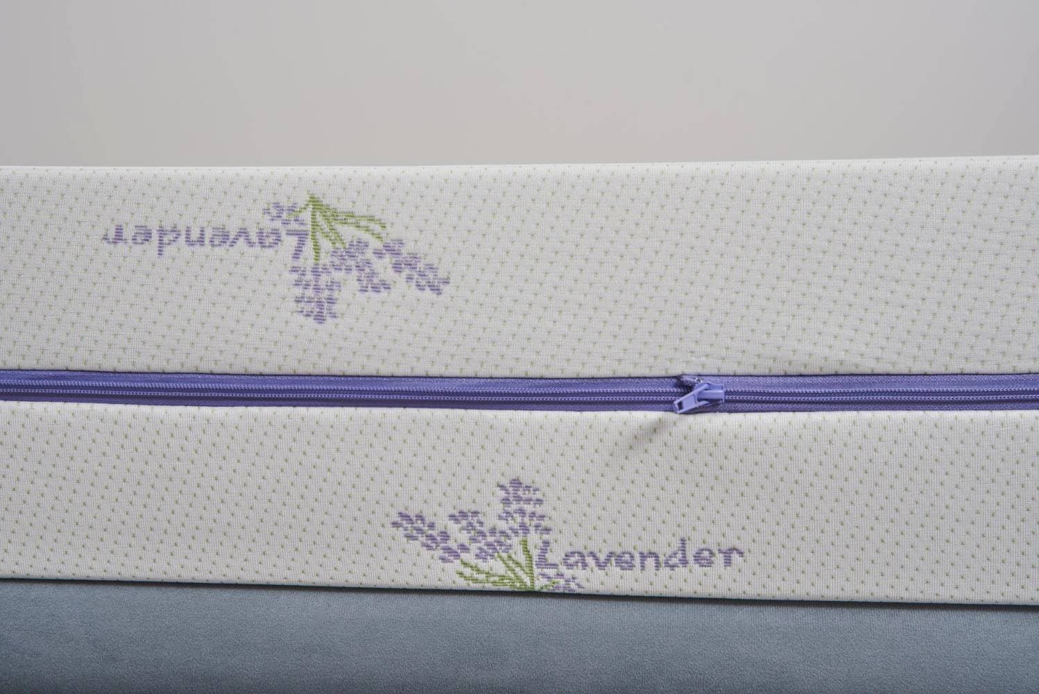 Husa Saltea 180x200x16 cm, tratata cu lavanda, lavabila, cu fermoar - 2