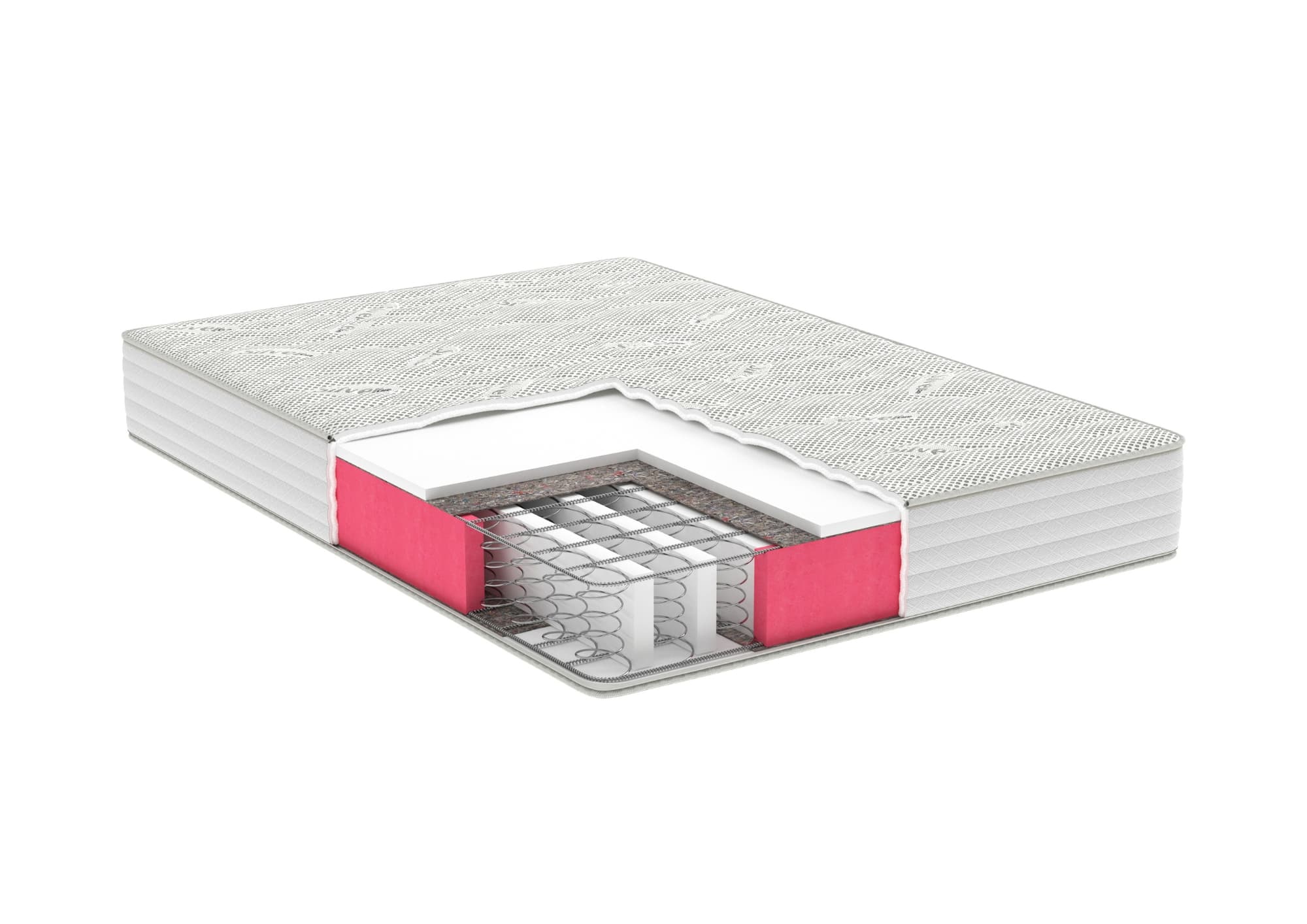 Saltea cu arcuri Silver Protect 4 HOTEL 90x200, inaltime 25 cm, ortopedica, duritate extra ferma - 2