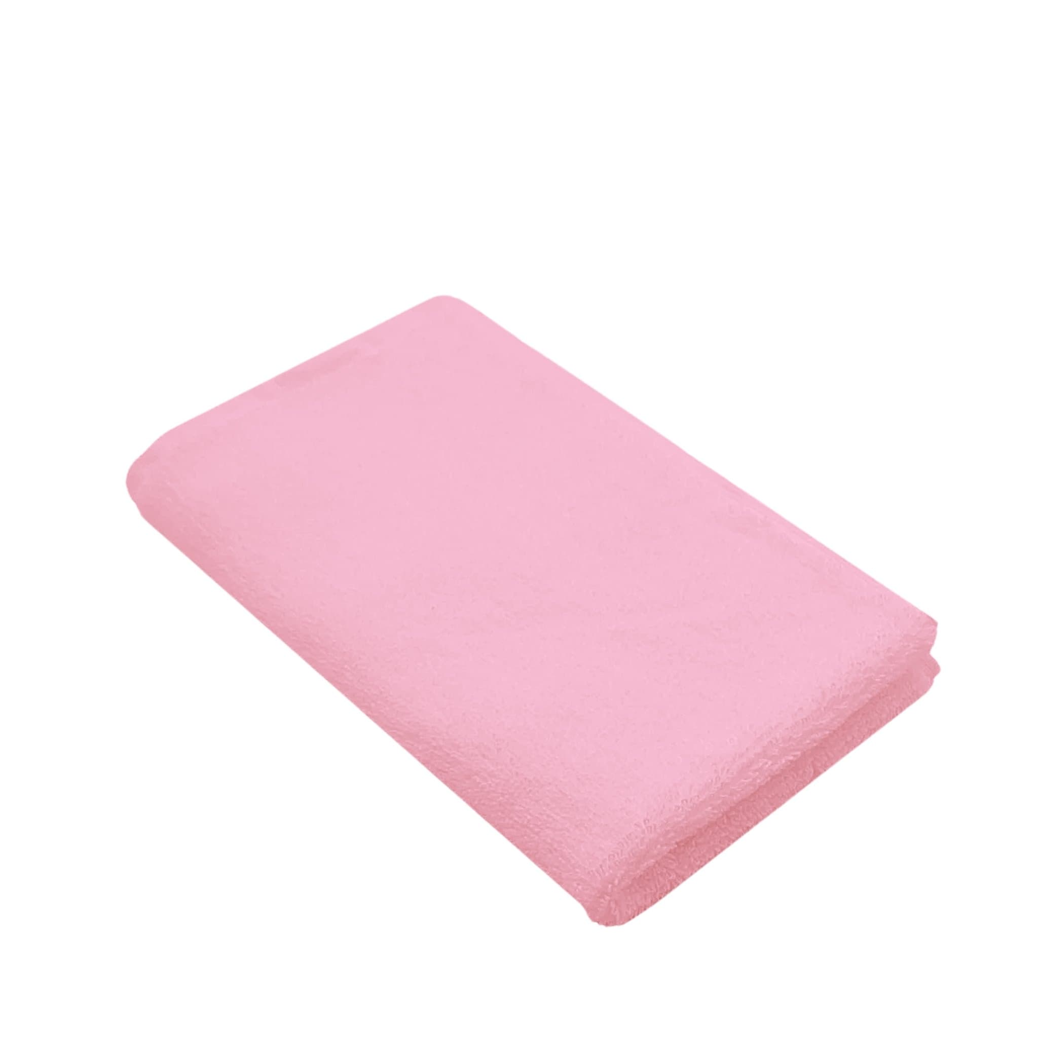 Prosop de fata bumbac 100%, 500gsm, Somnart, 50x90cm, roz