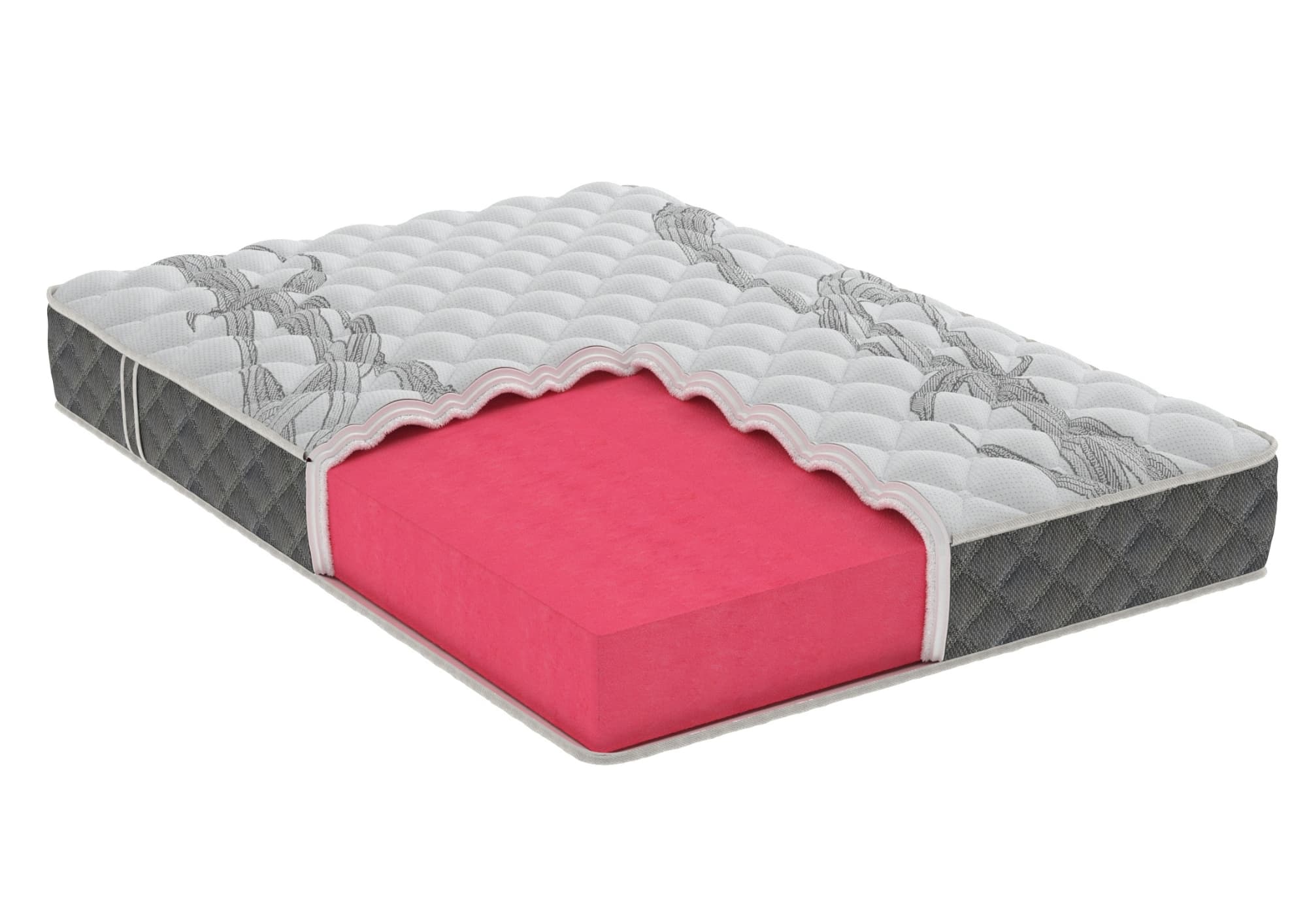 Saltea Somnart Memory Dream 90x200, înălțime 24 cm, cu mânere, fermitate mediu-tare - 2