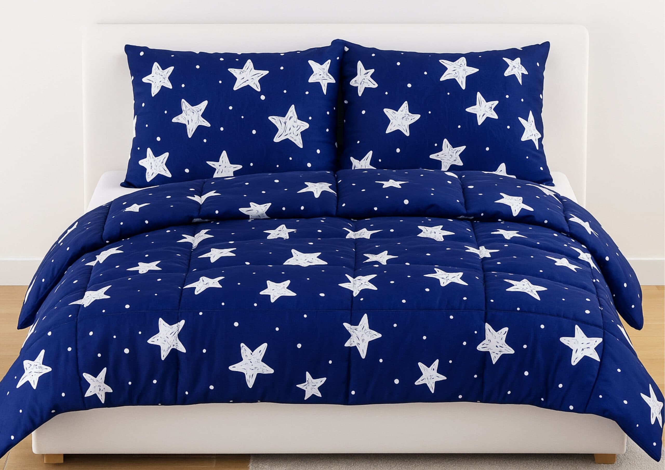 Set pilota Galaxy, matlasata ata, fill 250gsm 180x200 + 2 perne Galaxy, nematlasate 50x70 - 2