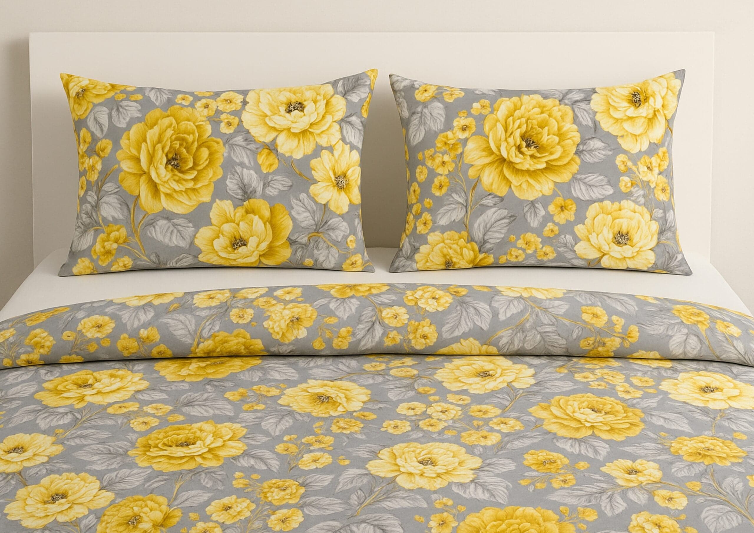 Set pilota Luxury Petals, matlasata ata, fill 250gsm 200x220 + 2 perne Luxury Petals, nematlasate 50x70 - 2