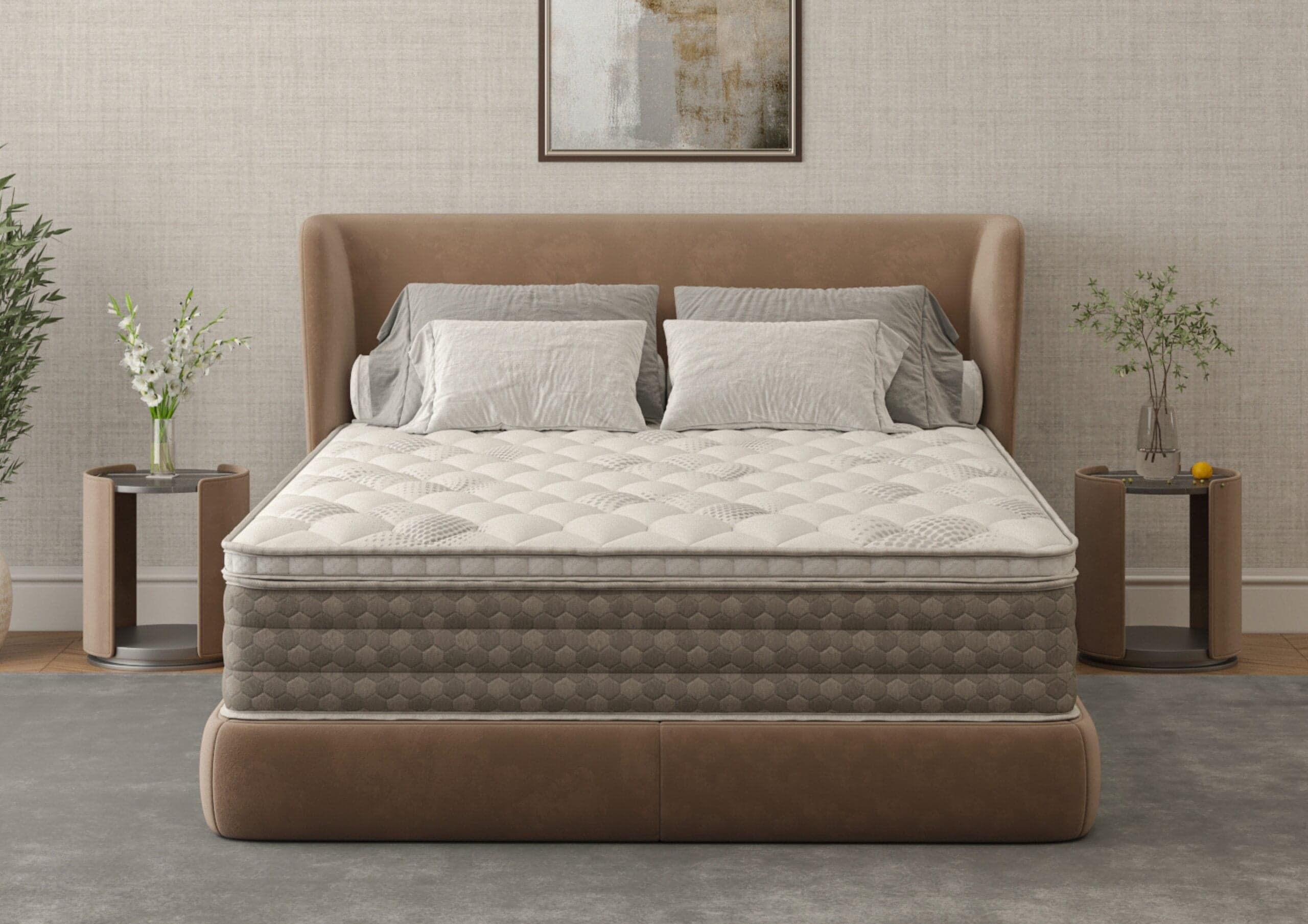 Saltea cu memorie Somnia DuoFlex 160×200, înălțime 27 cm, cu topper integrat, detasabil, fermitate mediu-tare - 6