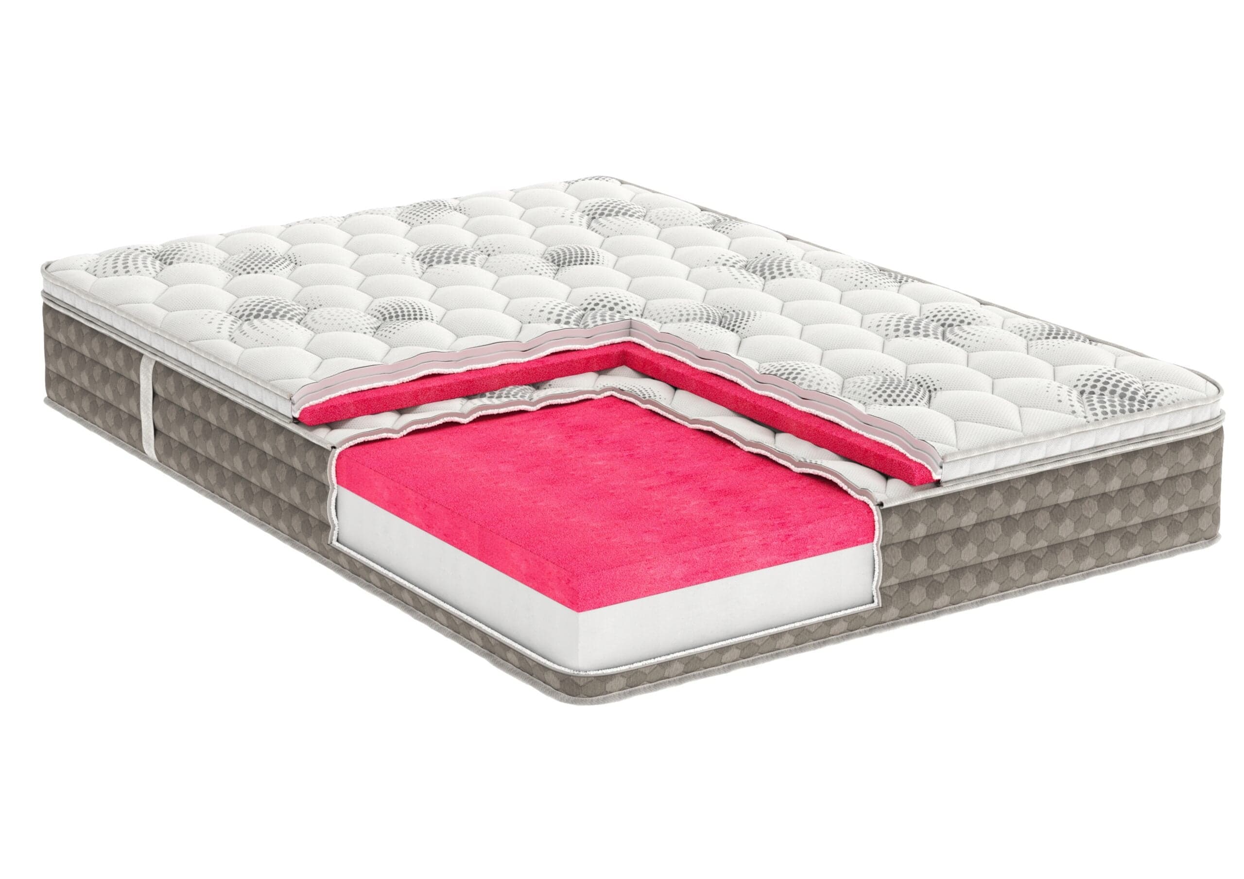 Saltea cu memorie Somnia DuoFlex 160×200, înălțime 27 cm, cu topper integrat, detasabil, fermitate mediu-tare - 3